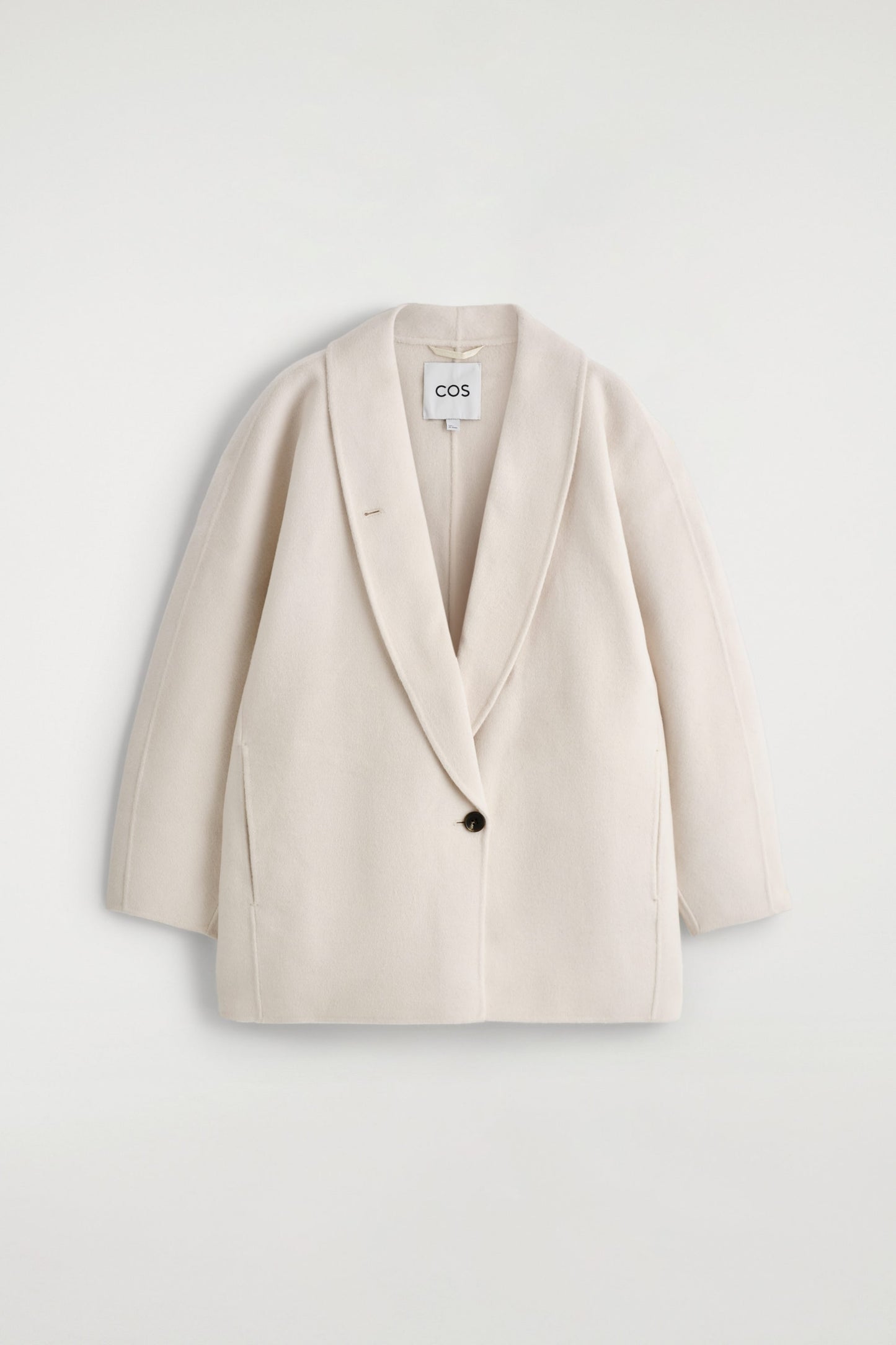 Double-Faced Wool Pea Jacket