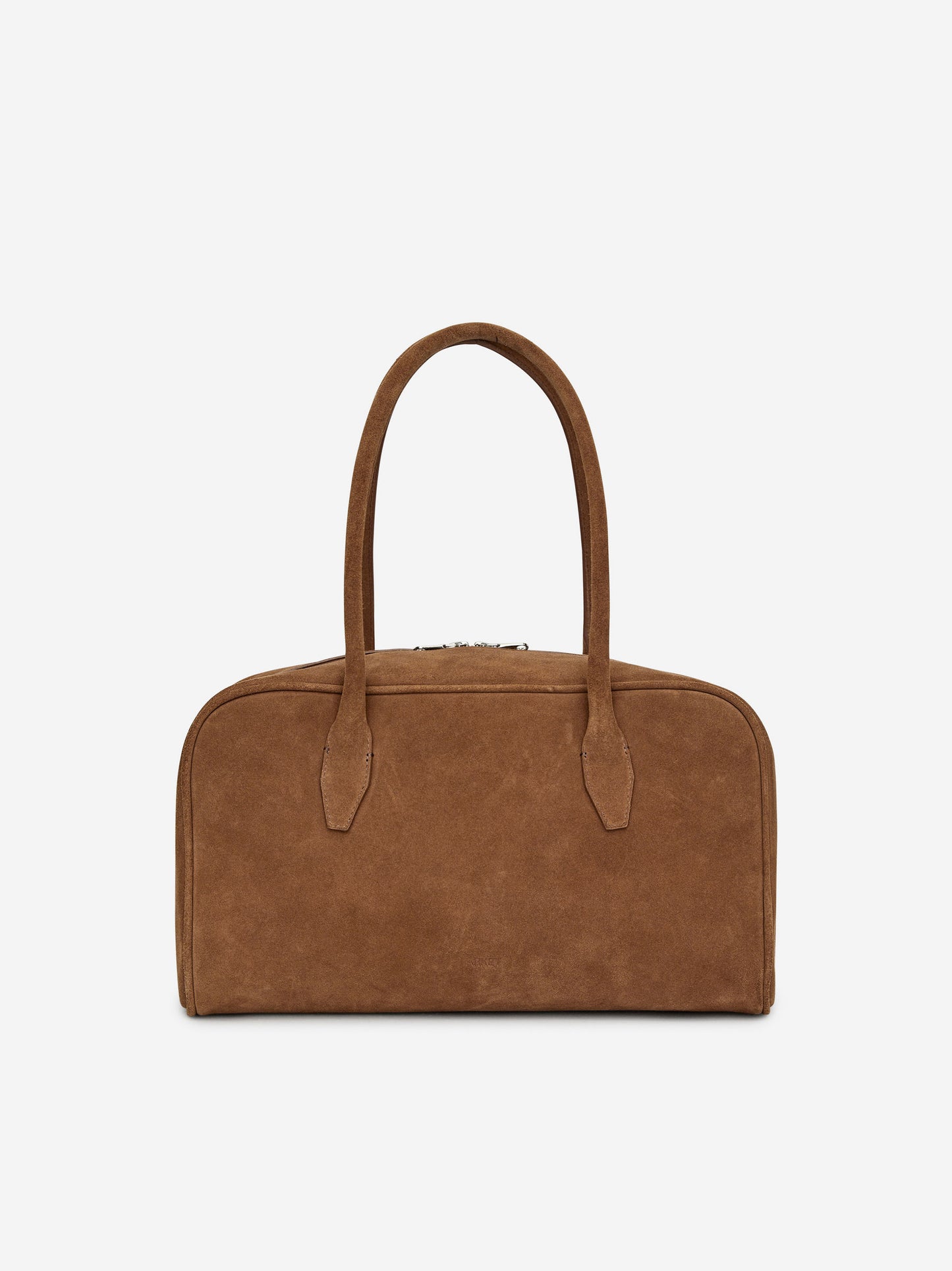 Suede Bowling Bag