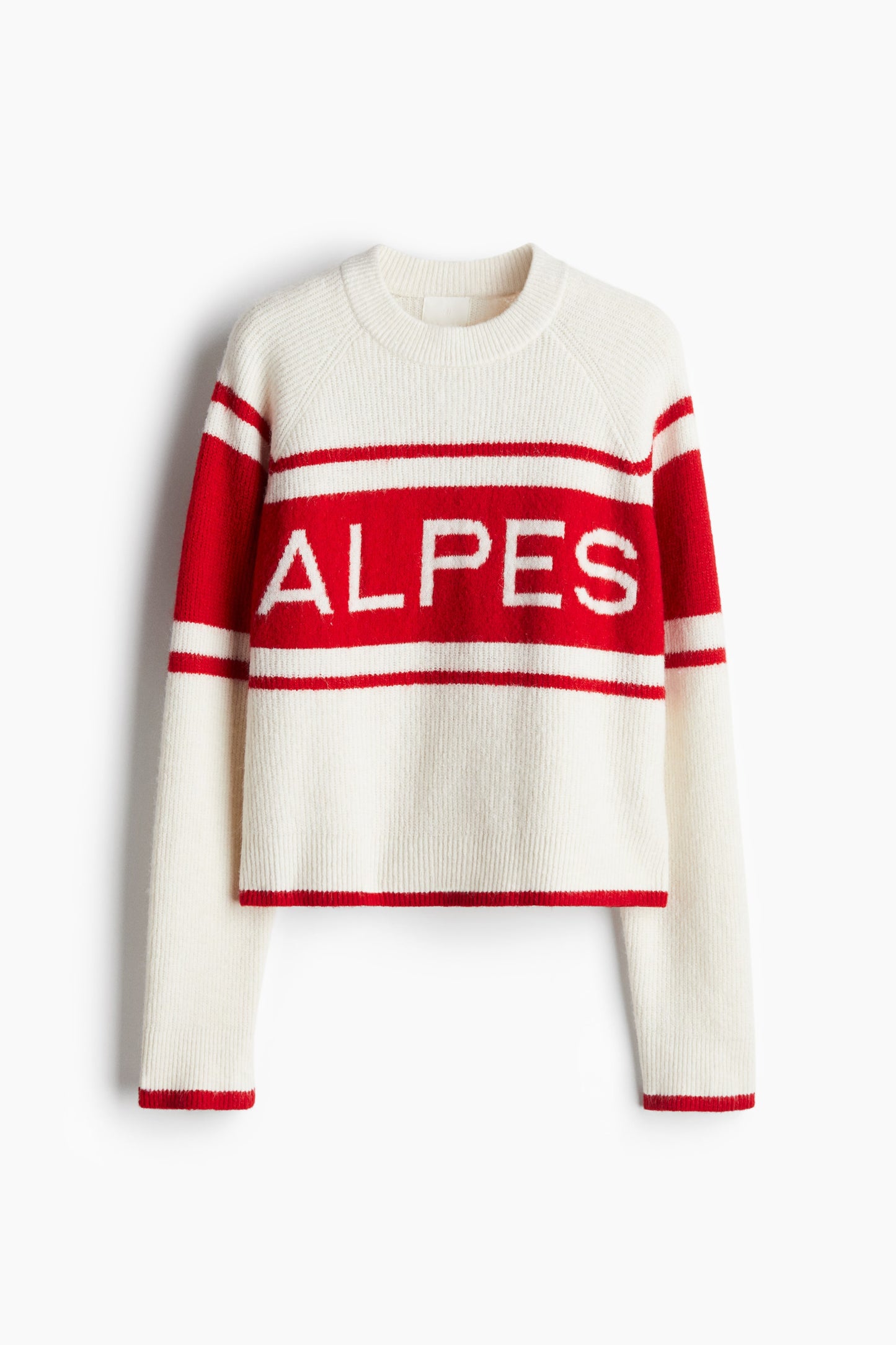 Text-motif jumper