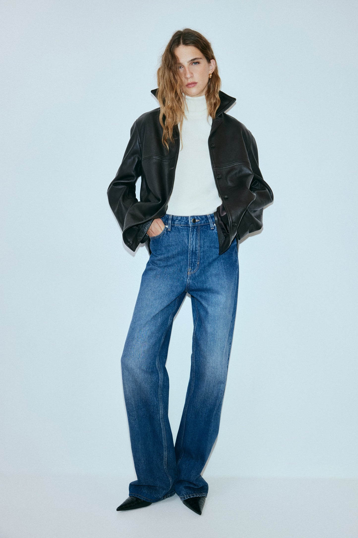 Leather jacket