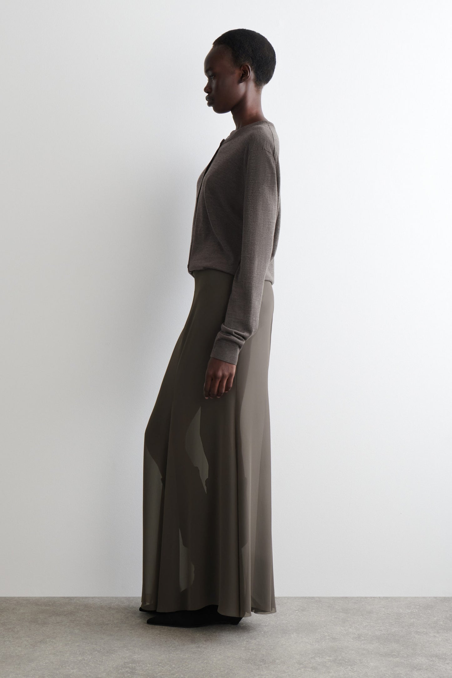 Sheer Maxi Skirt