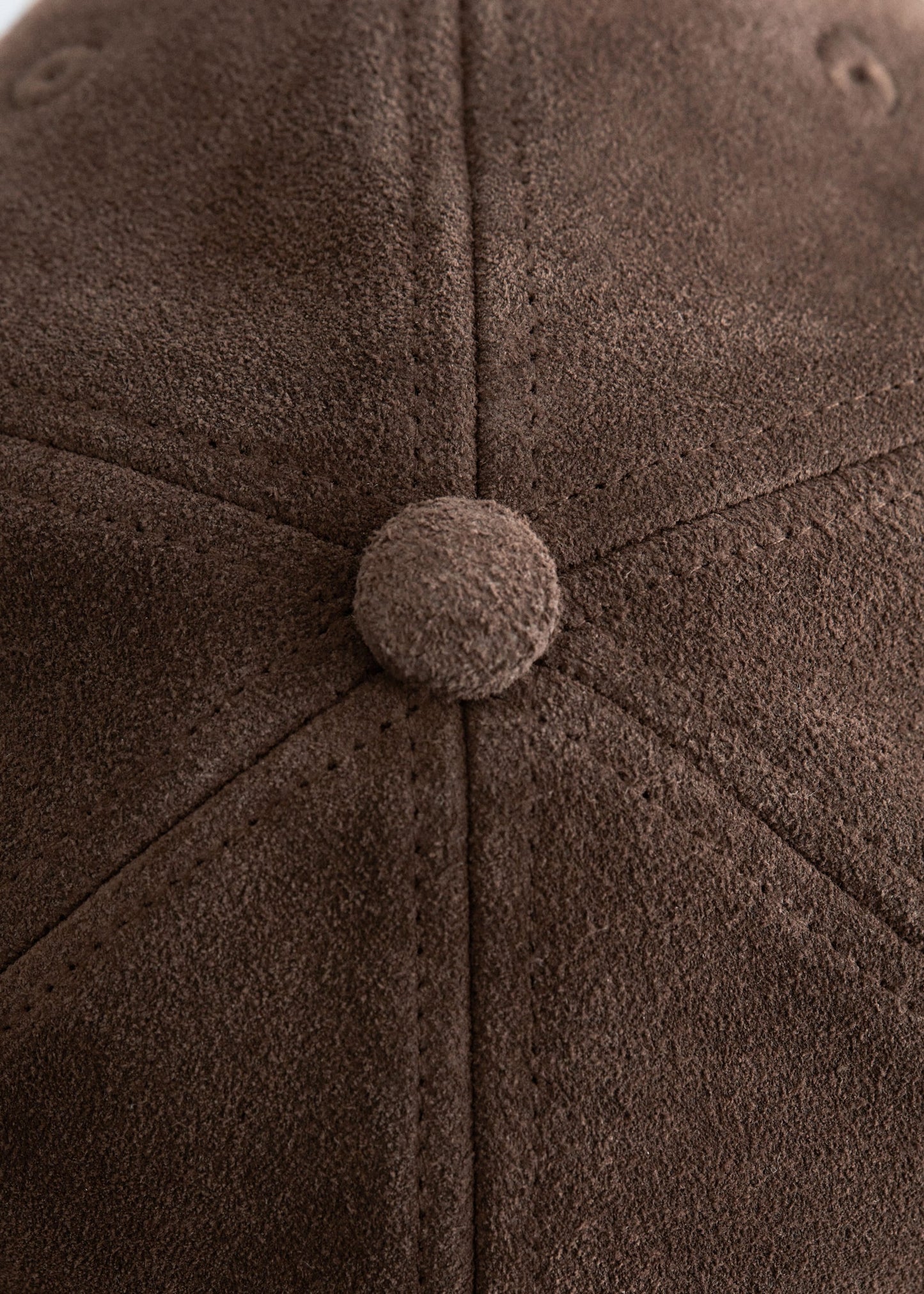 Suede Baseball Cap