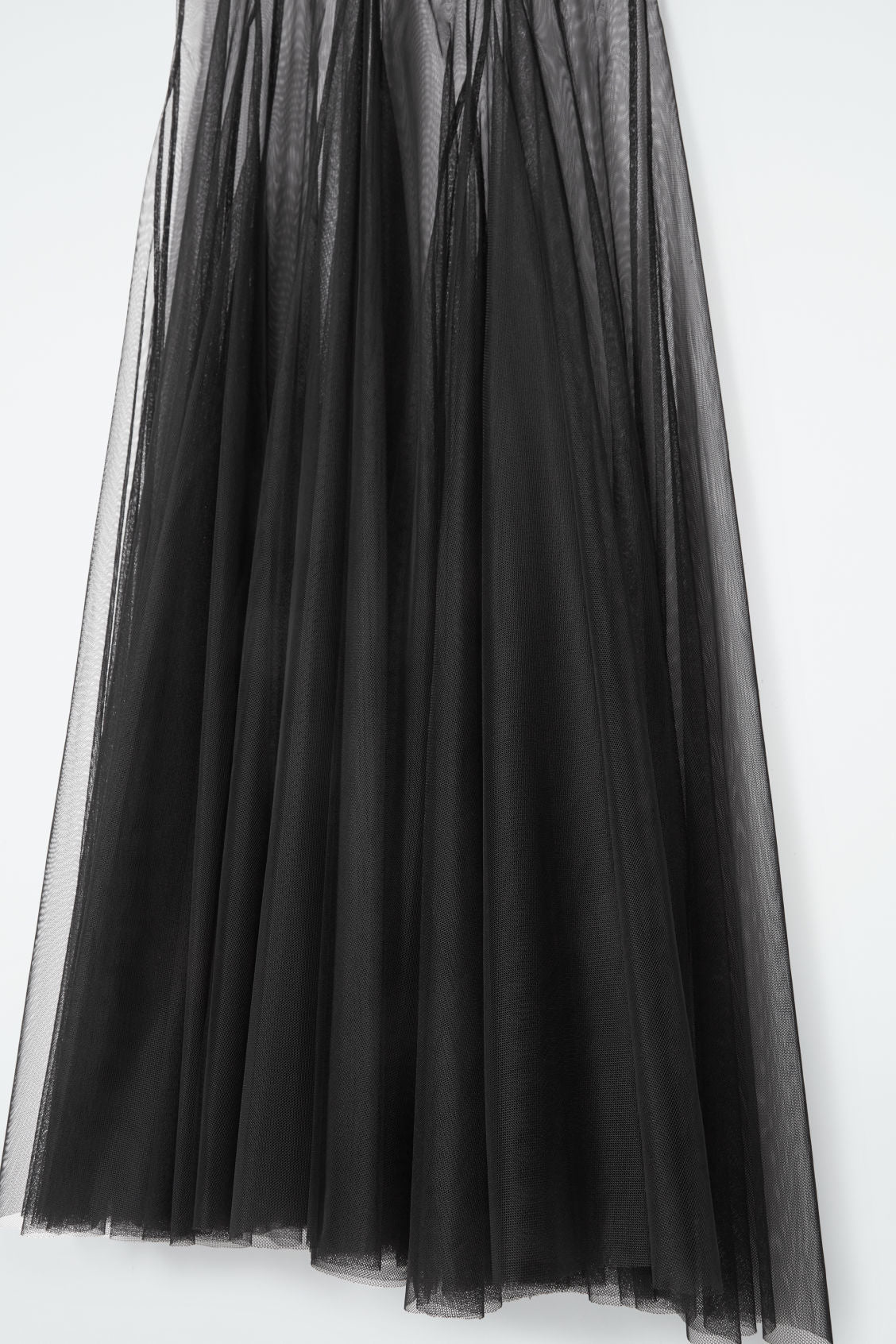 The tulle maxi dress