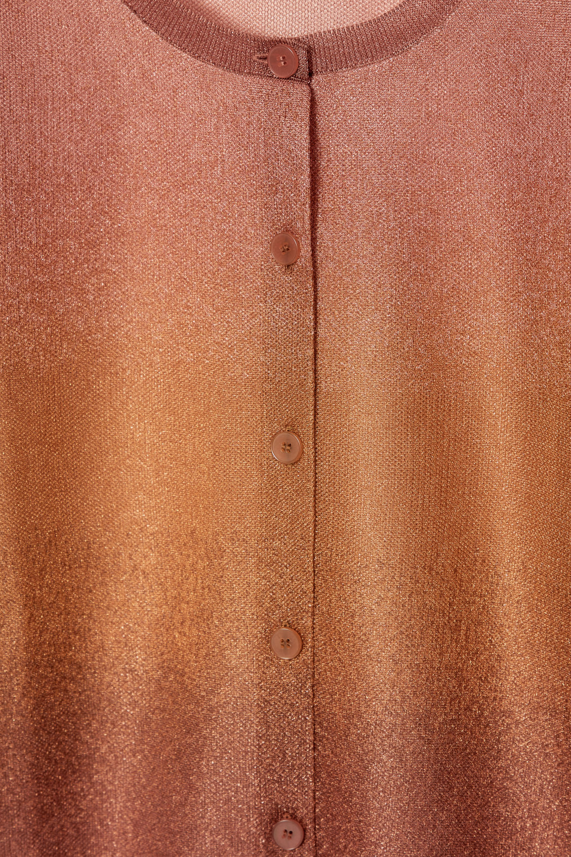 Sheer Fine-Knit Cardigan
