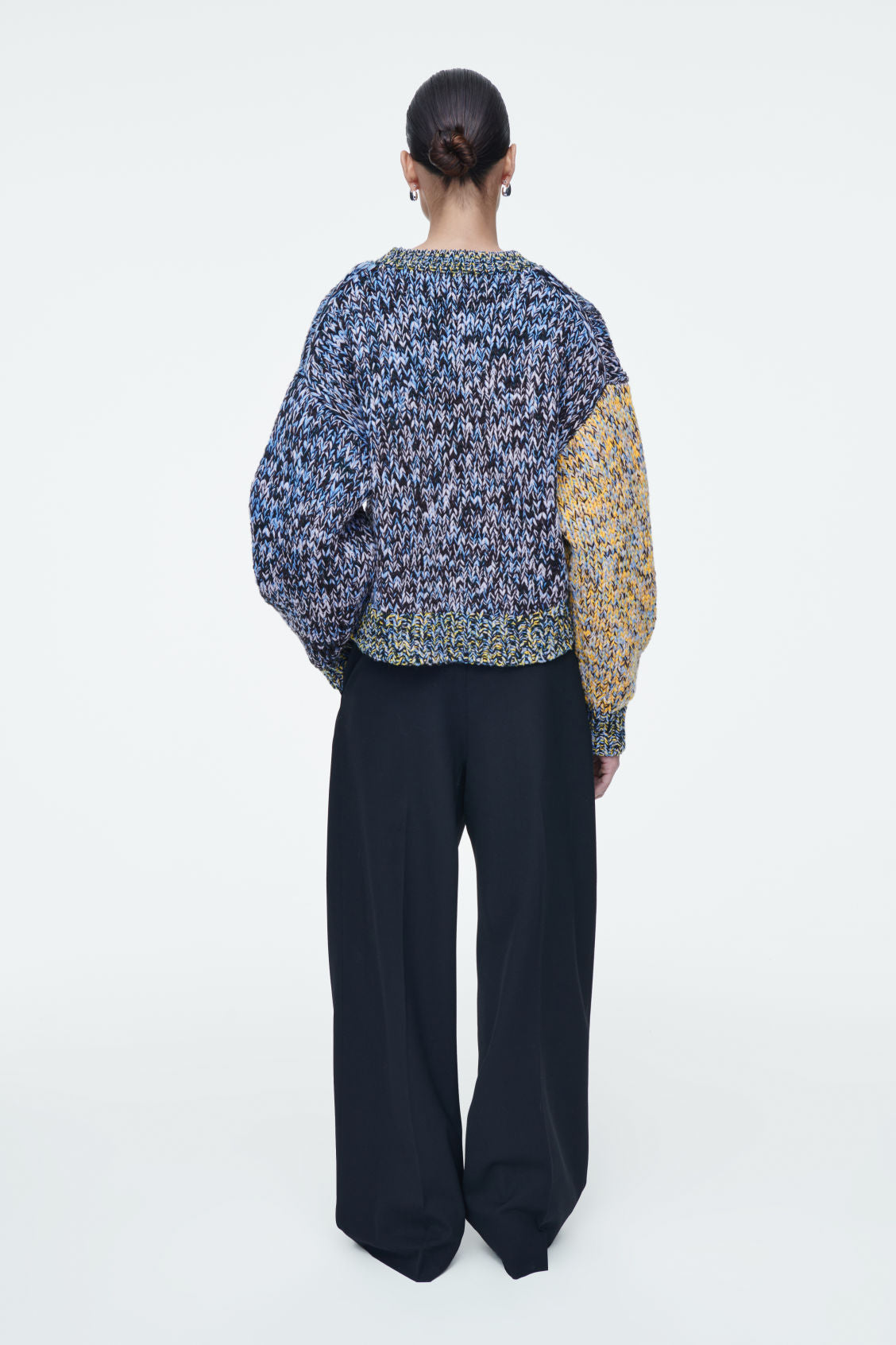 Chunky Multi-Yarn Wool Jumper
