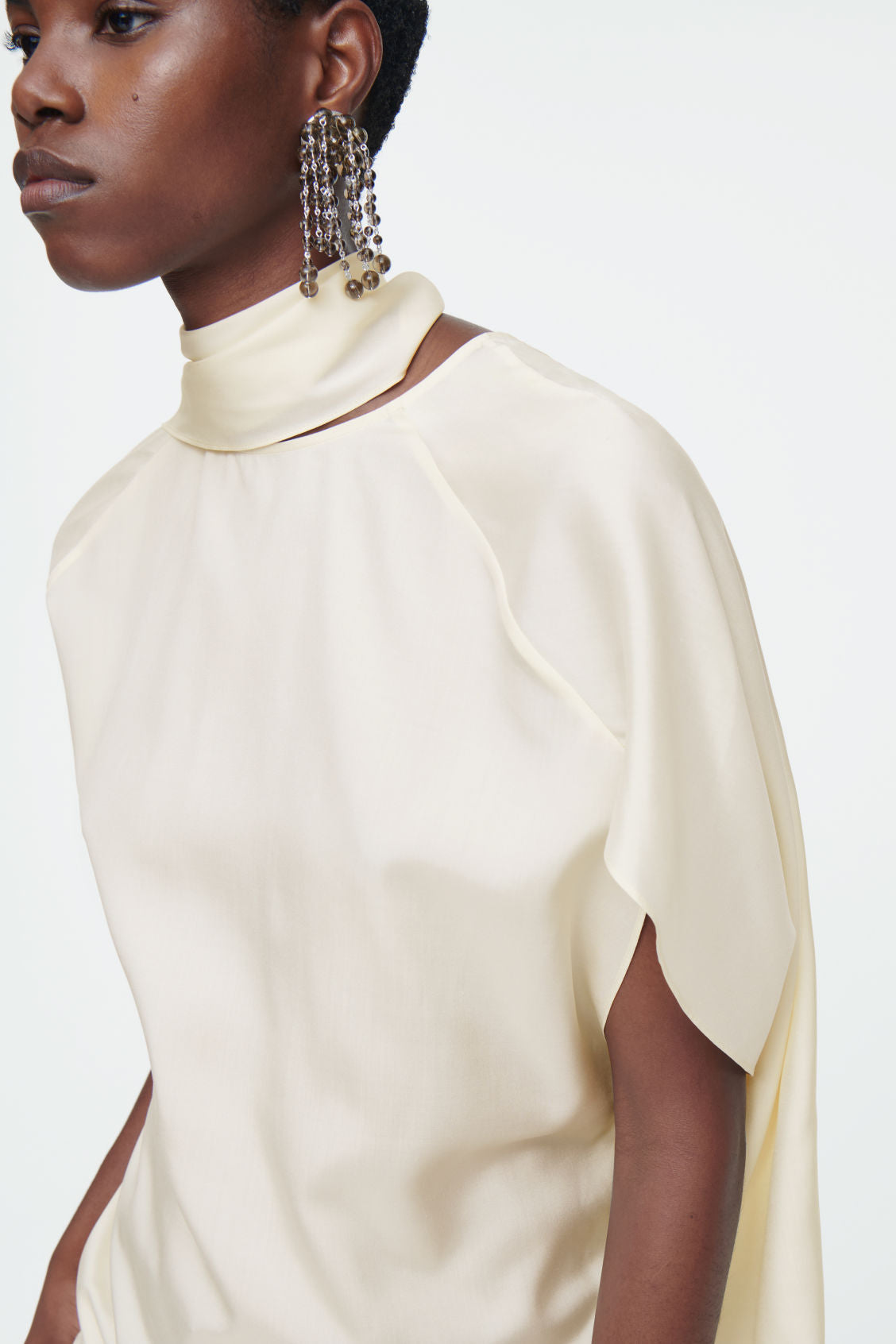 The silk scarf blouse