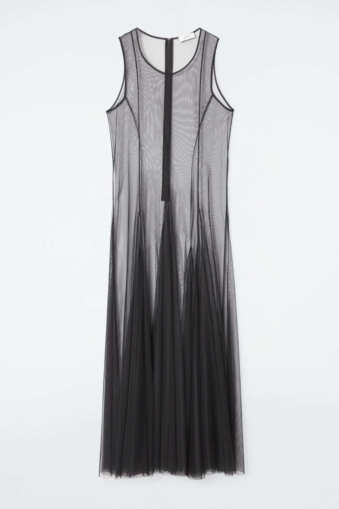 The tulle maxi dress