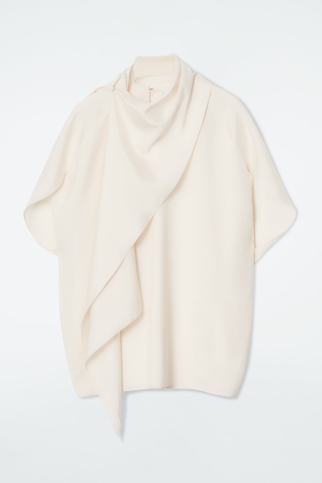 The silk scarf blouse