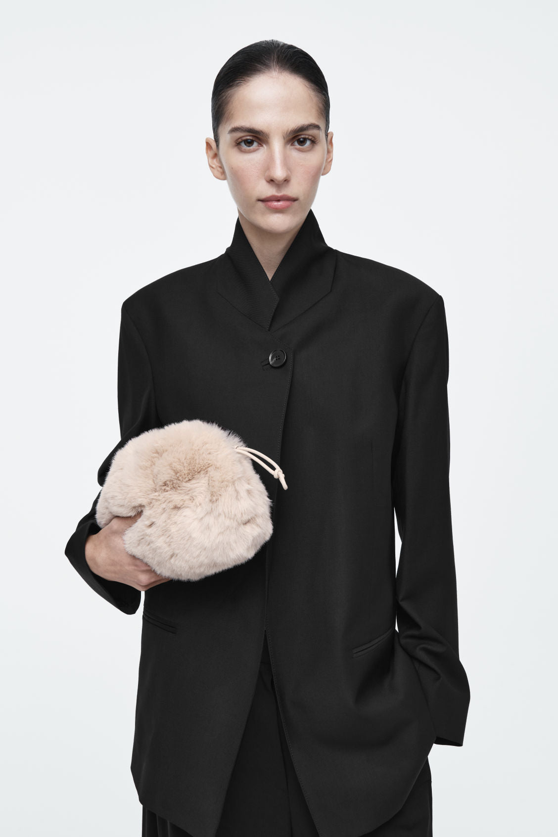 Cavatelli Mini Faux Fur Clutch