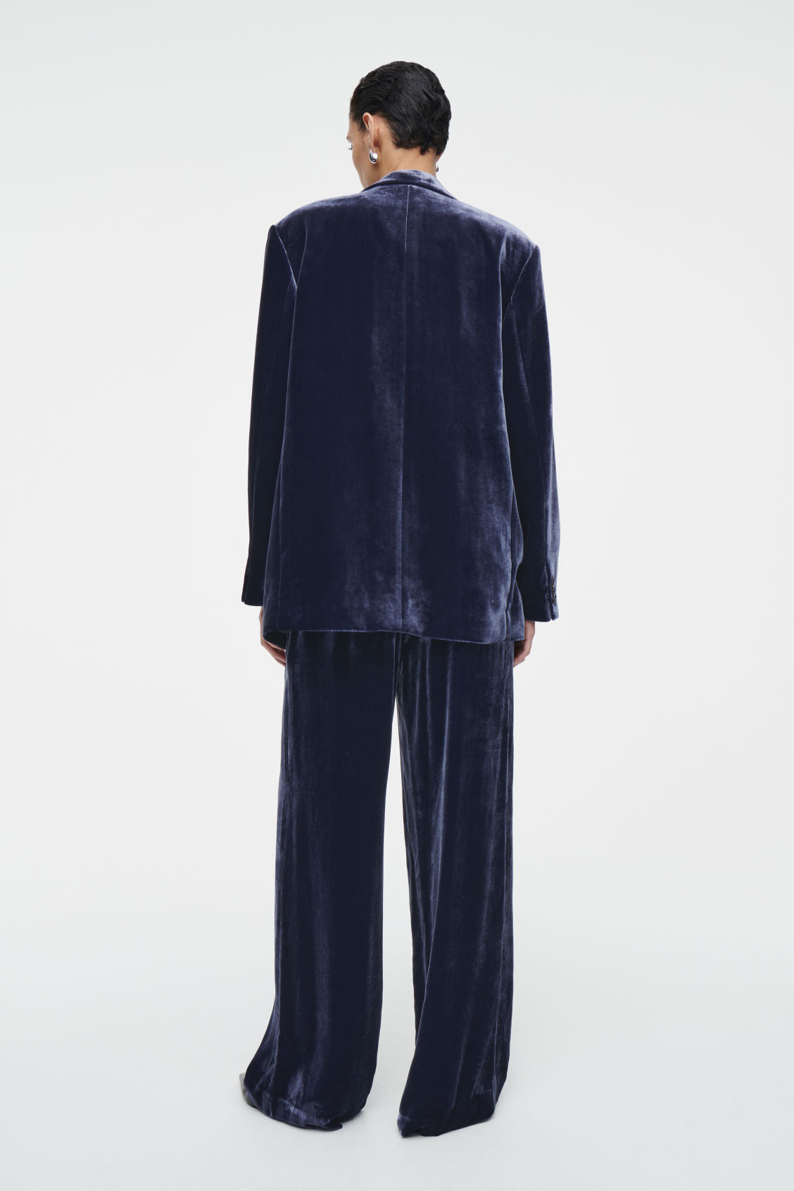 Silk-Blend Velvet Blazer
