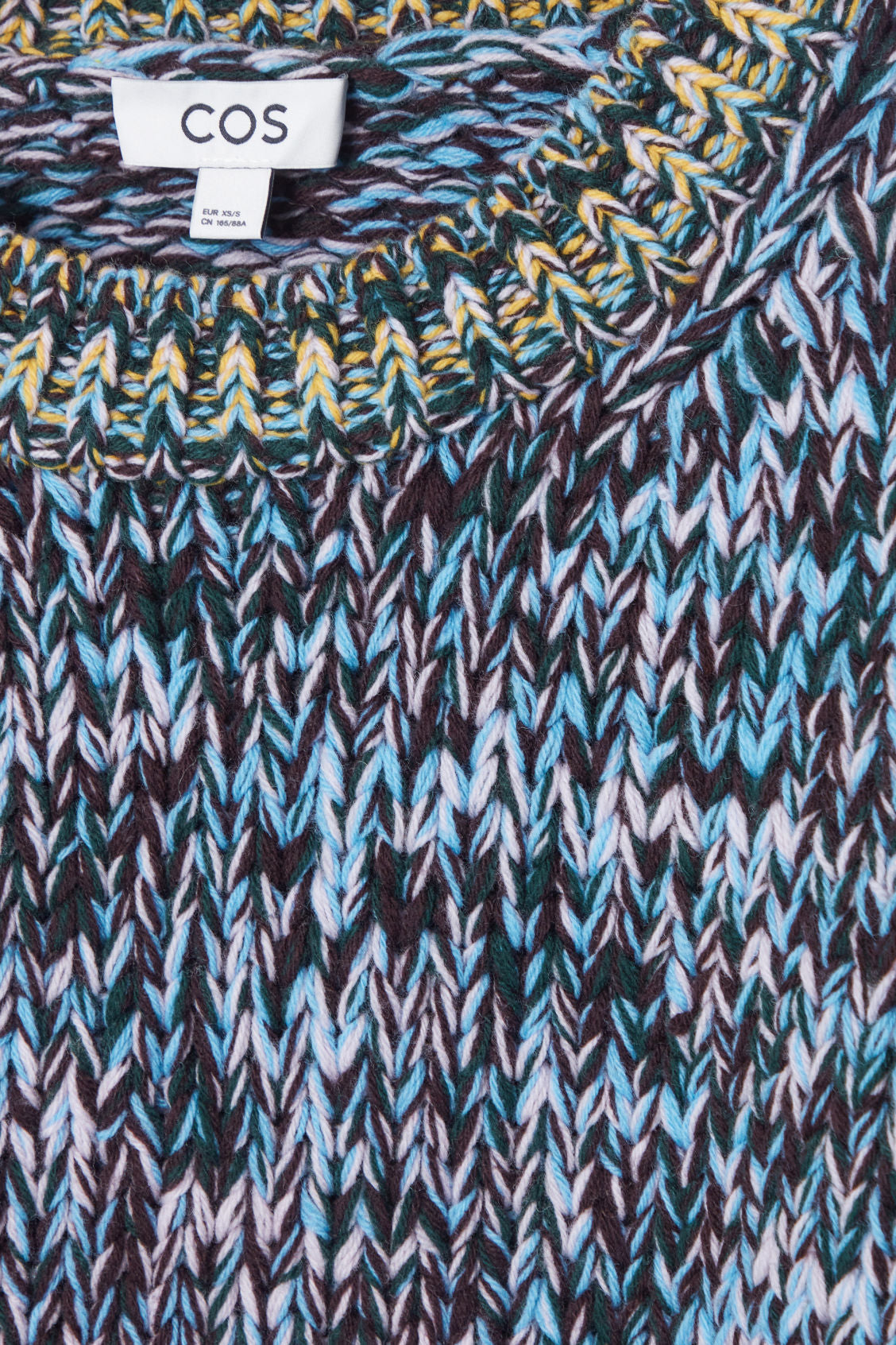 Chunky Multi-Yarn Wool Jumper