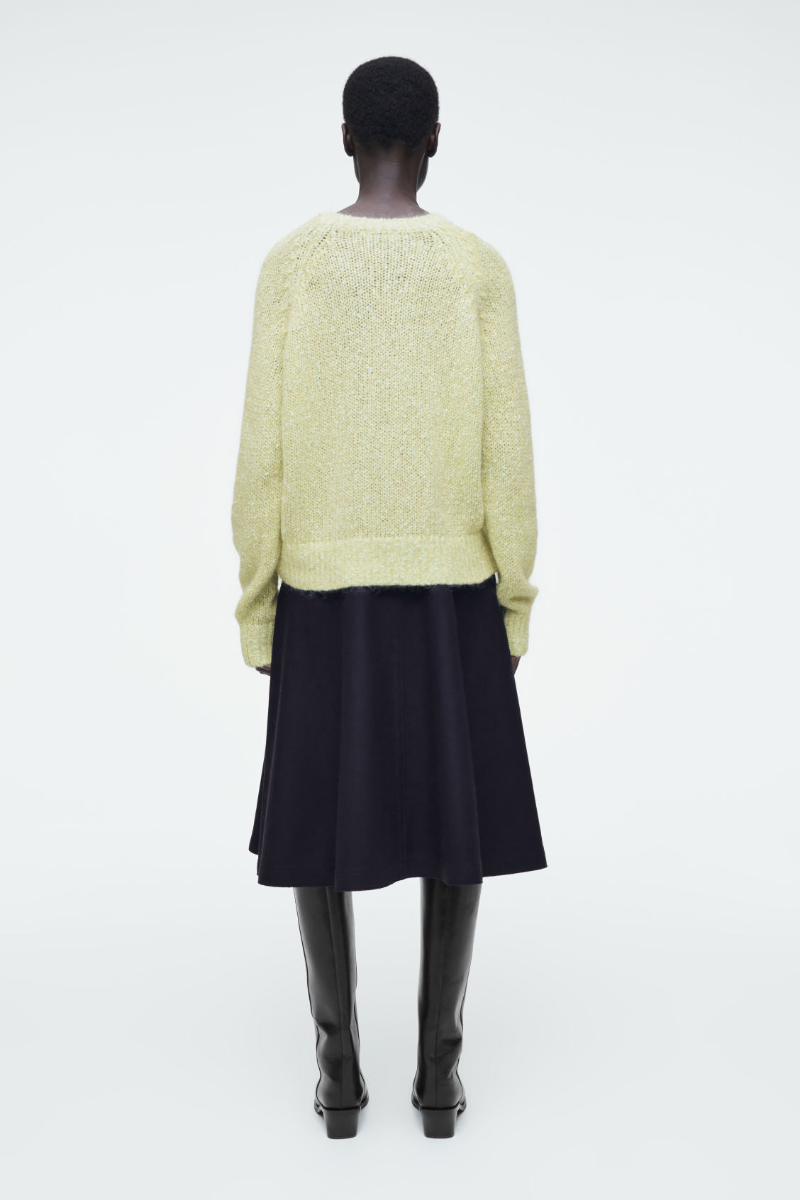Flecked Mohair-Blend Jumper