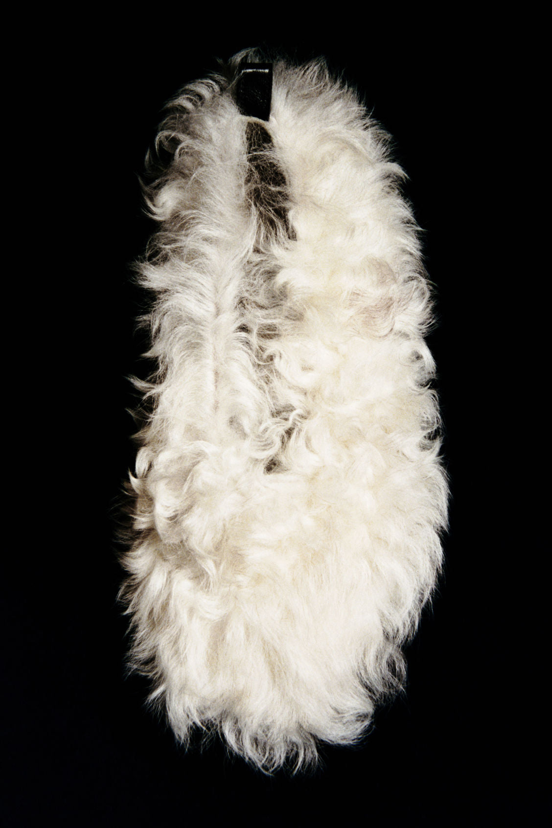 The shearling ballet flats