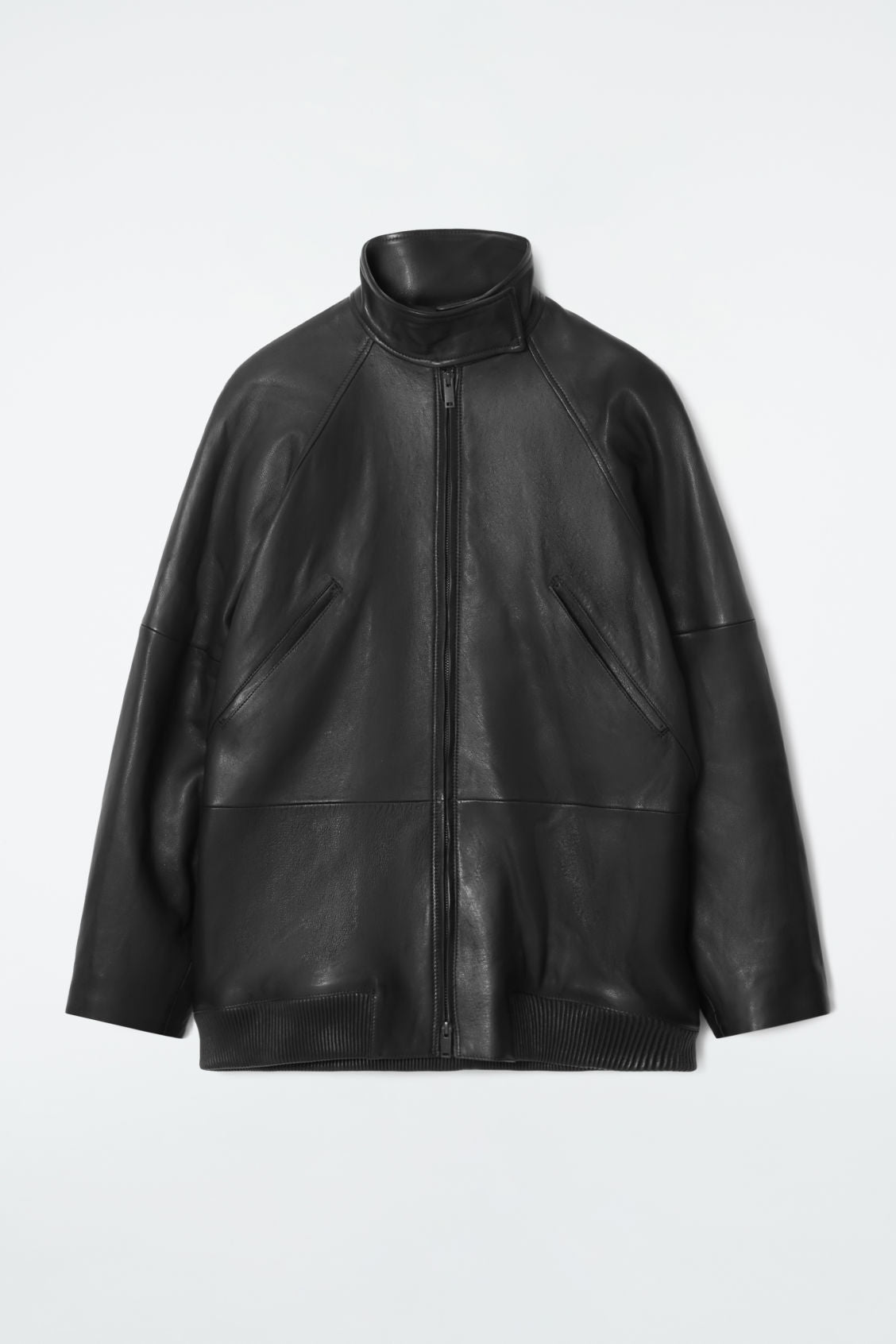 The leather jacket