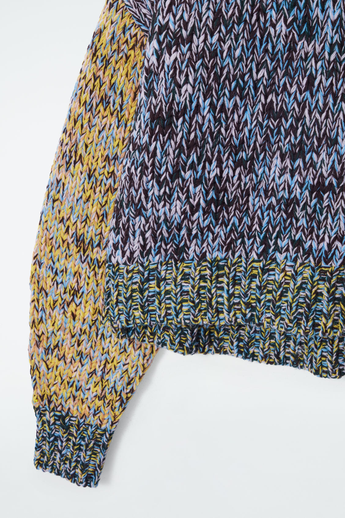 Chunky Multi-Yarn Wool Jumper