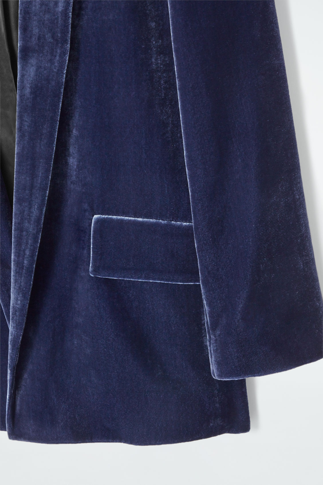Silk-Blend Velvet Blazer