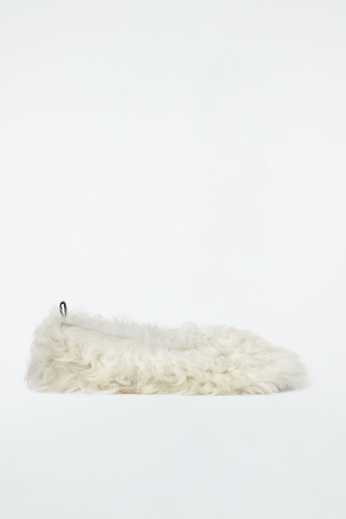 The shearling ballet flats