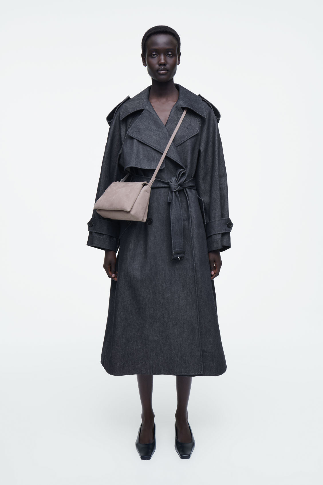 Suede Tome mini crossbody