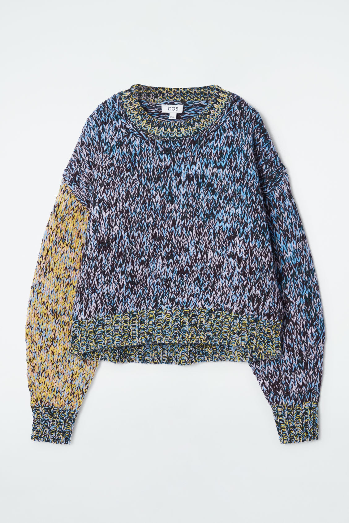Chunky Multi-Yarn Wool Jumper