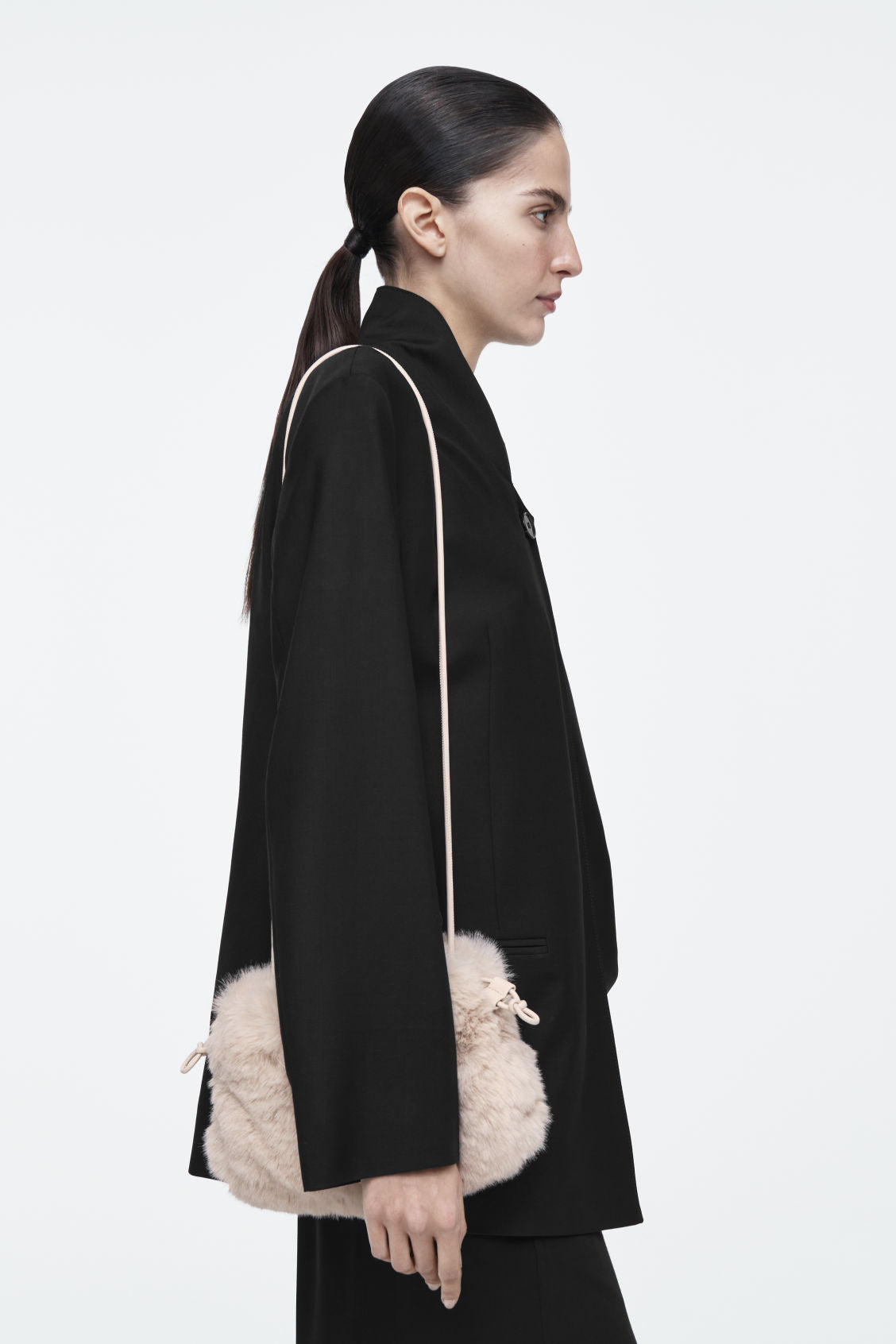 Cavatelli Mini Faux Fur Clutch