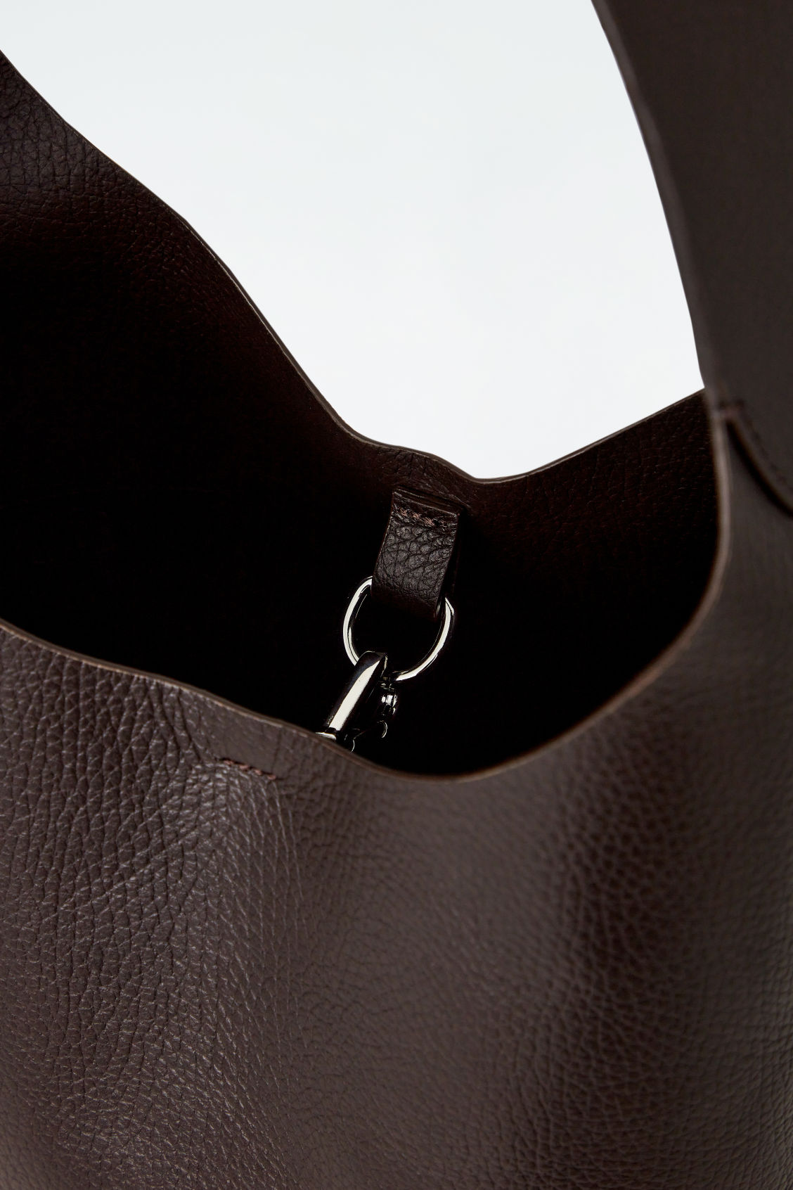 Serif Mini Leather Tote