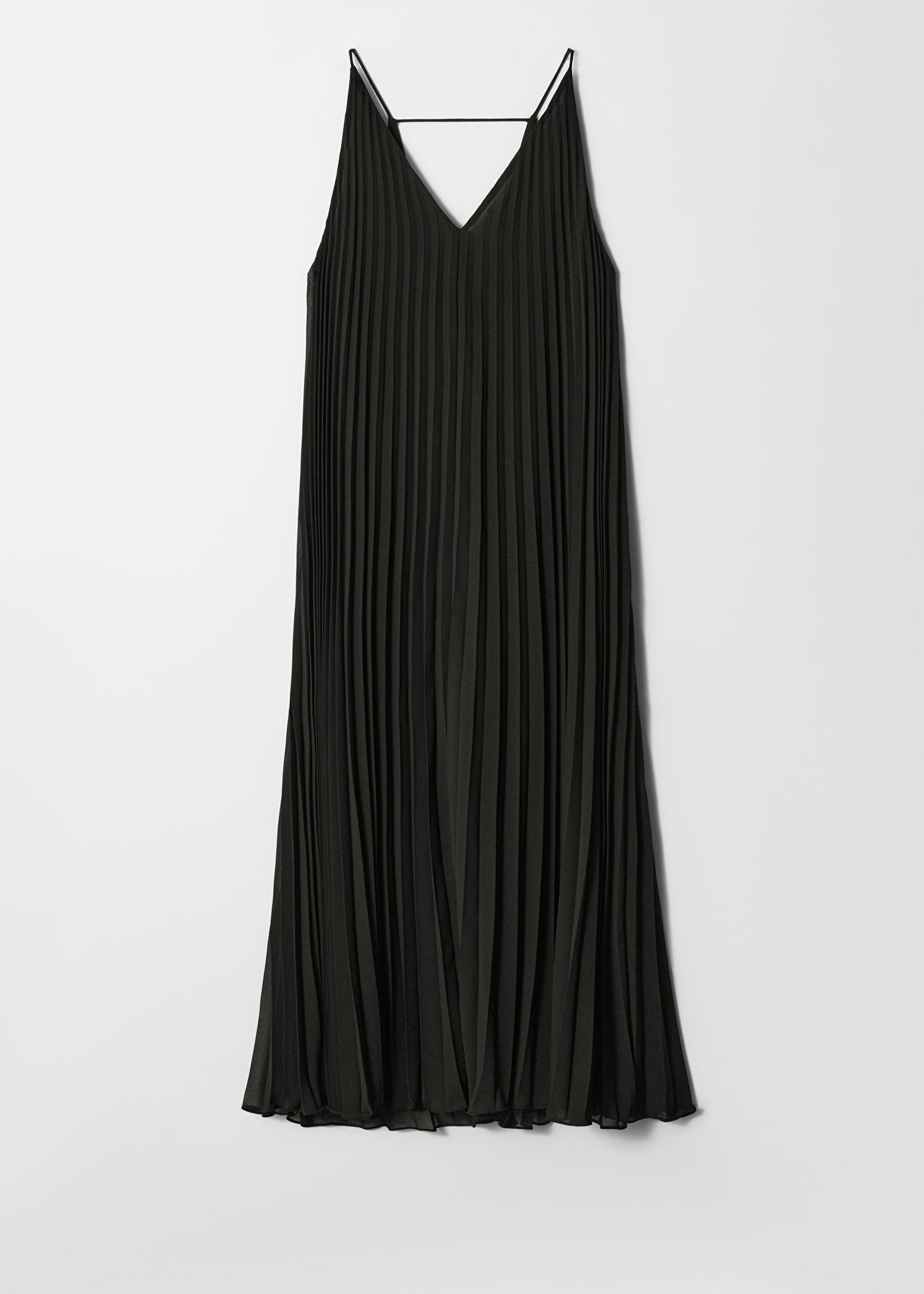 Pleated Maxi Dress
