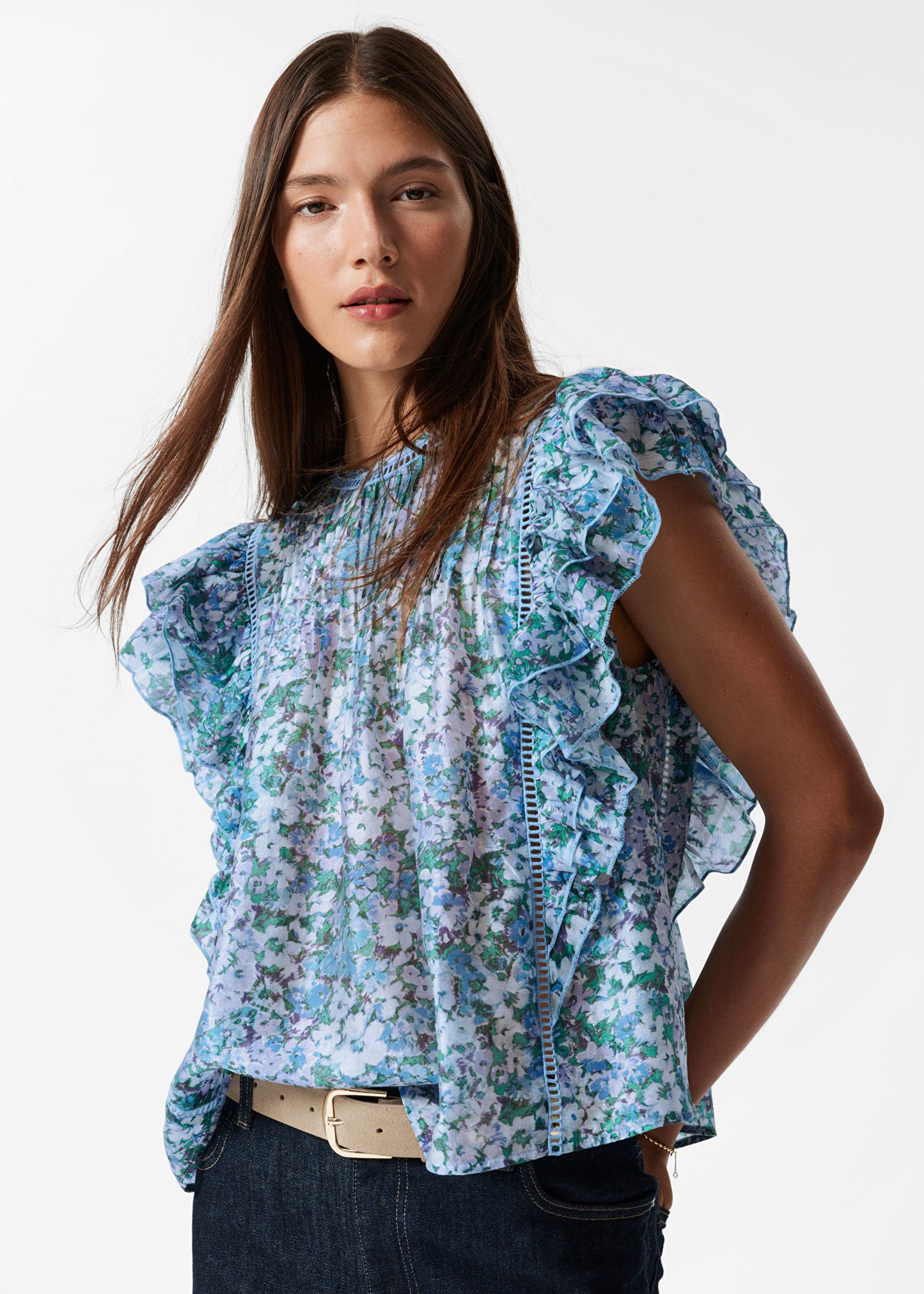 Ruffled Top