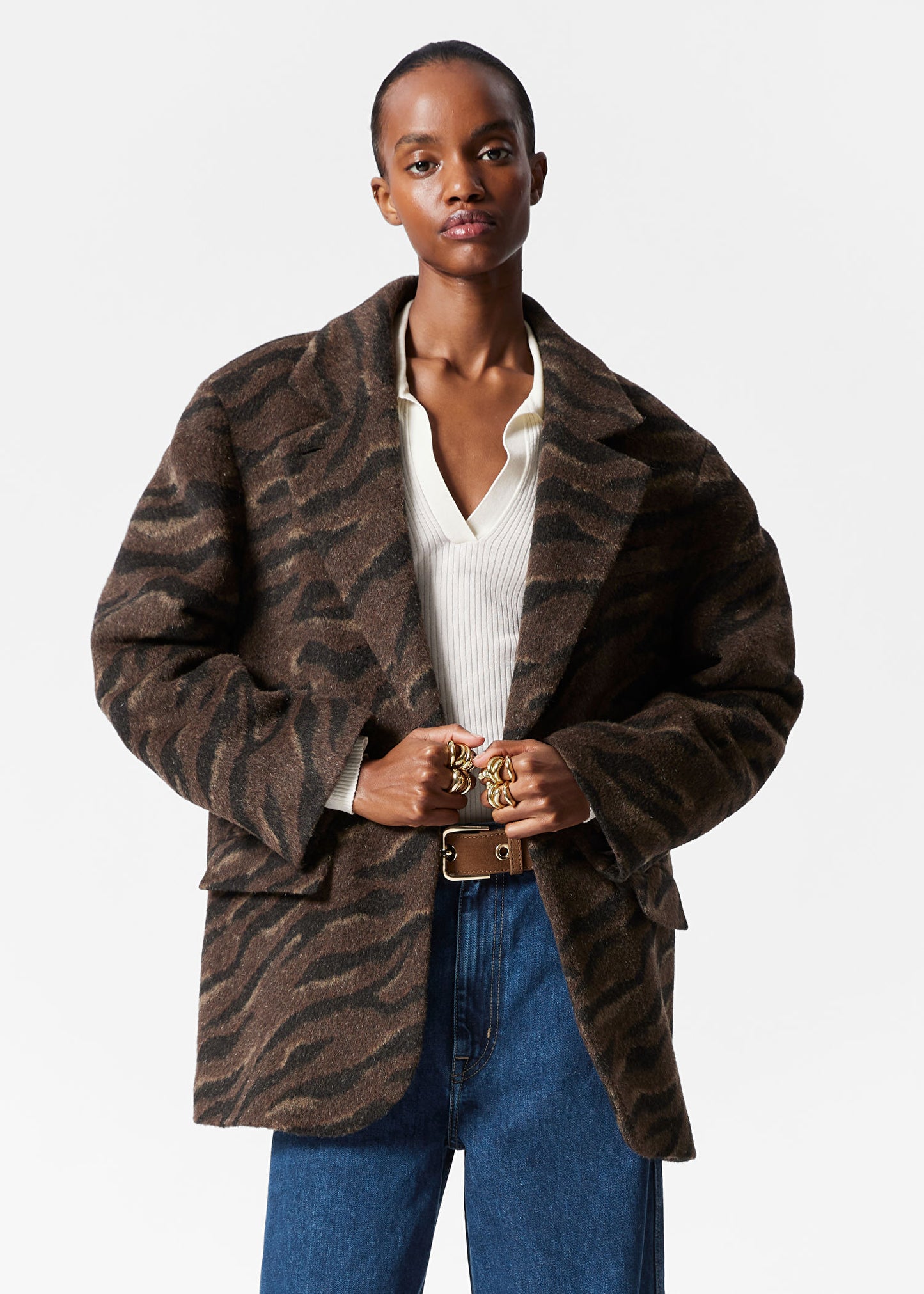 Single-Breasted Wool Blazer
