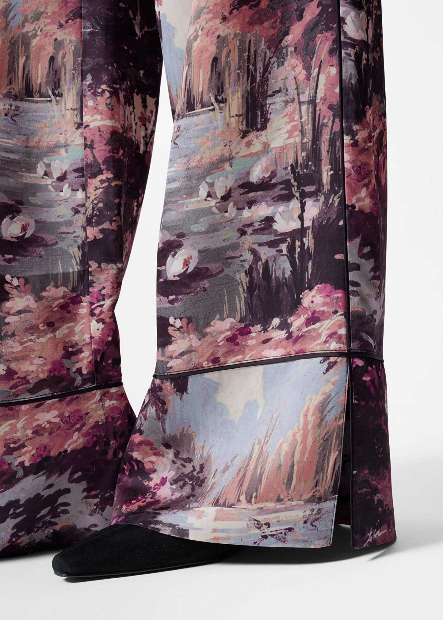 Drawstring Pyjama-Style Trousers