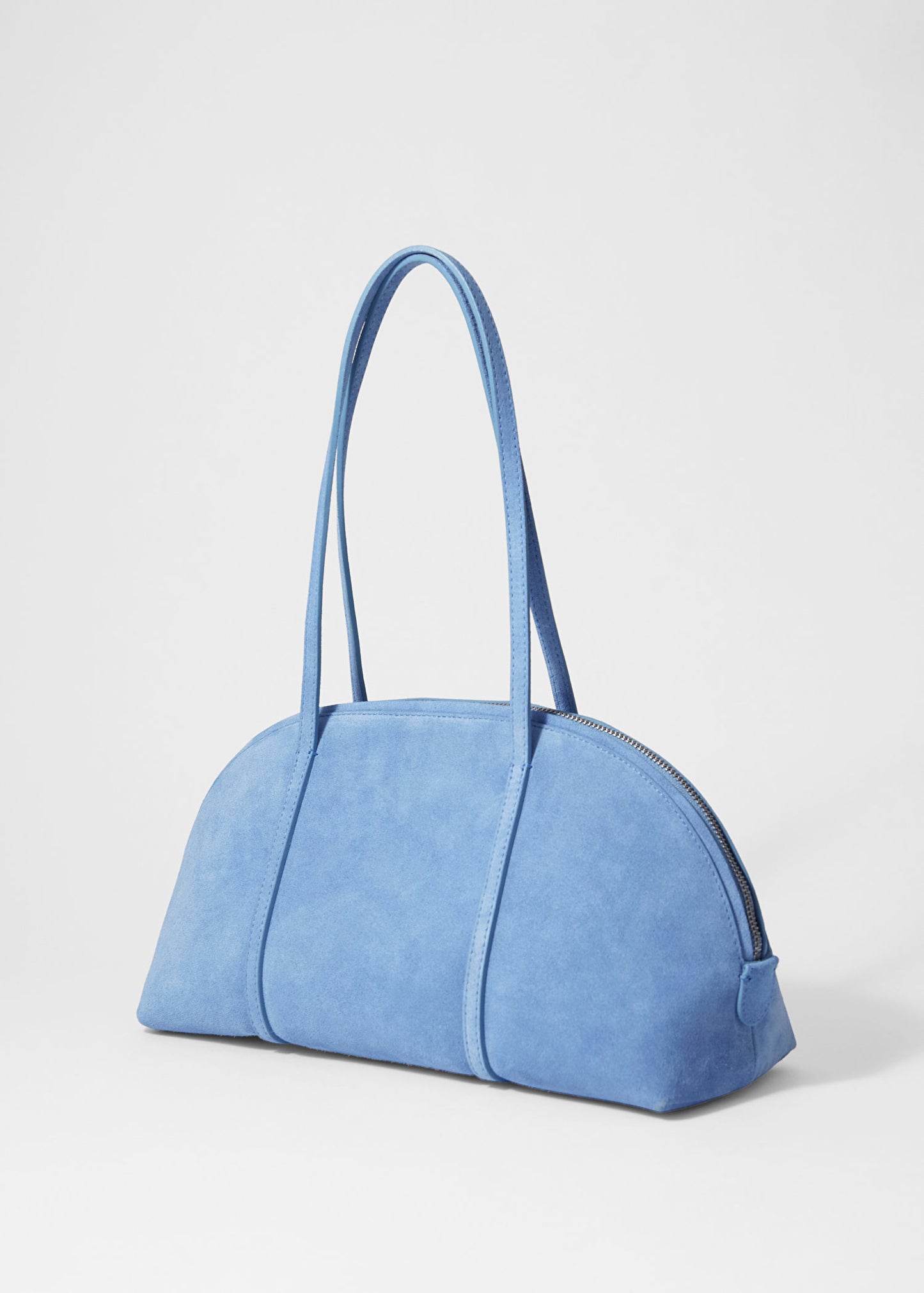 Suede Bowling Bag