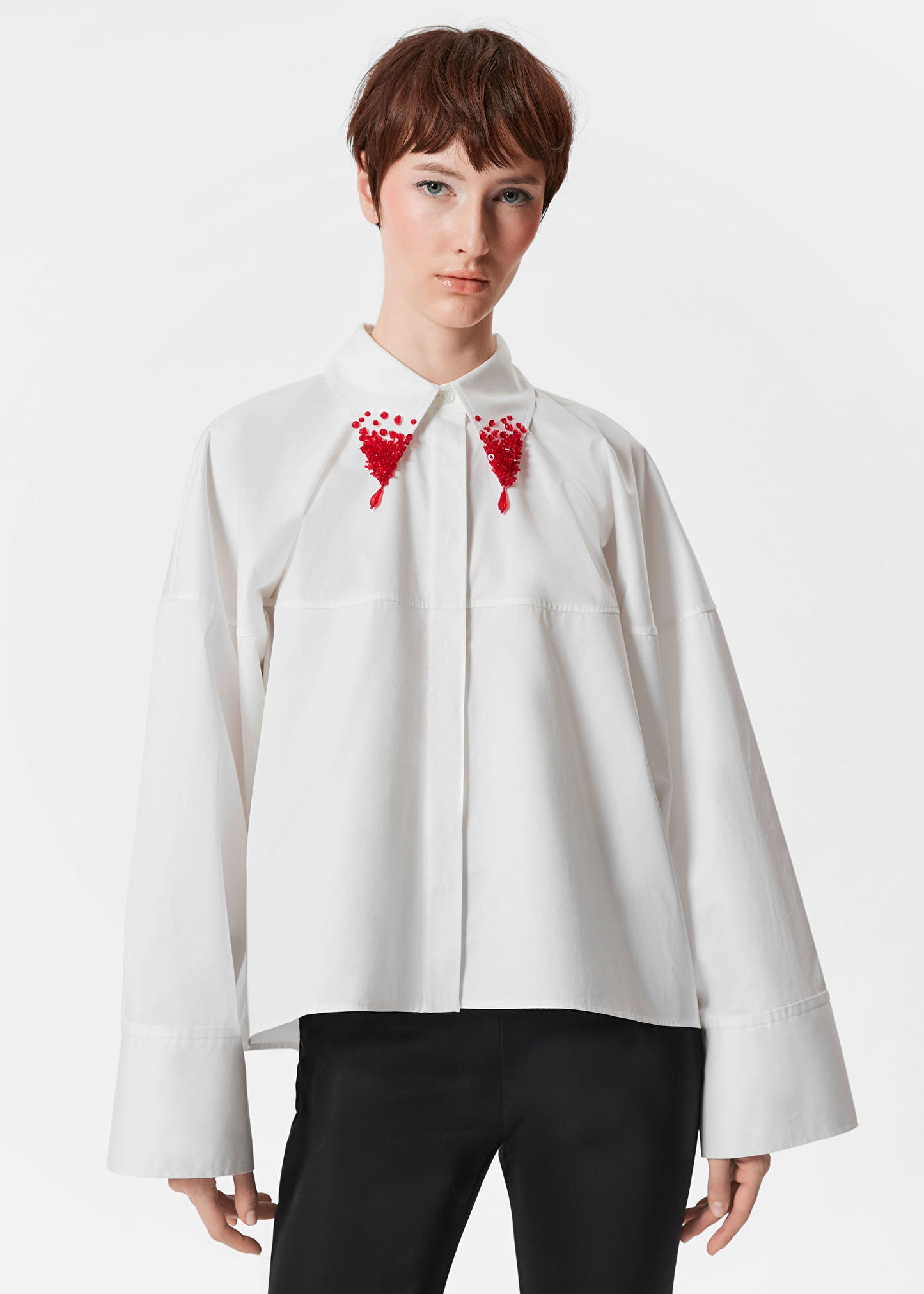 Bead-Embellished Shirt