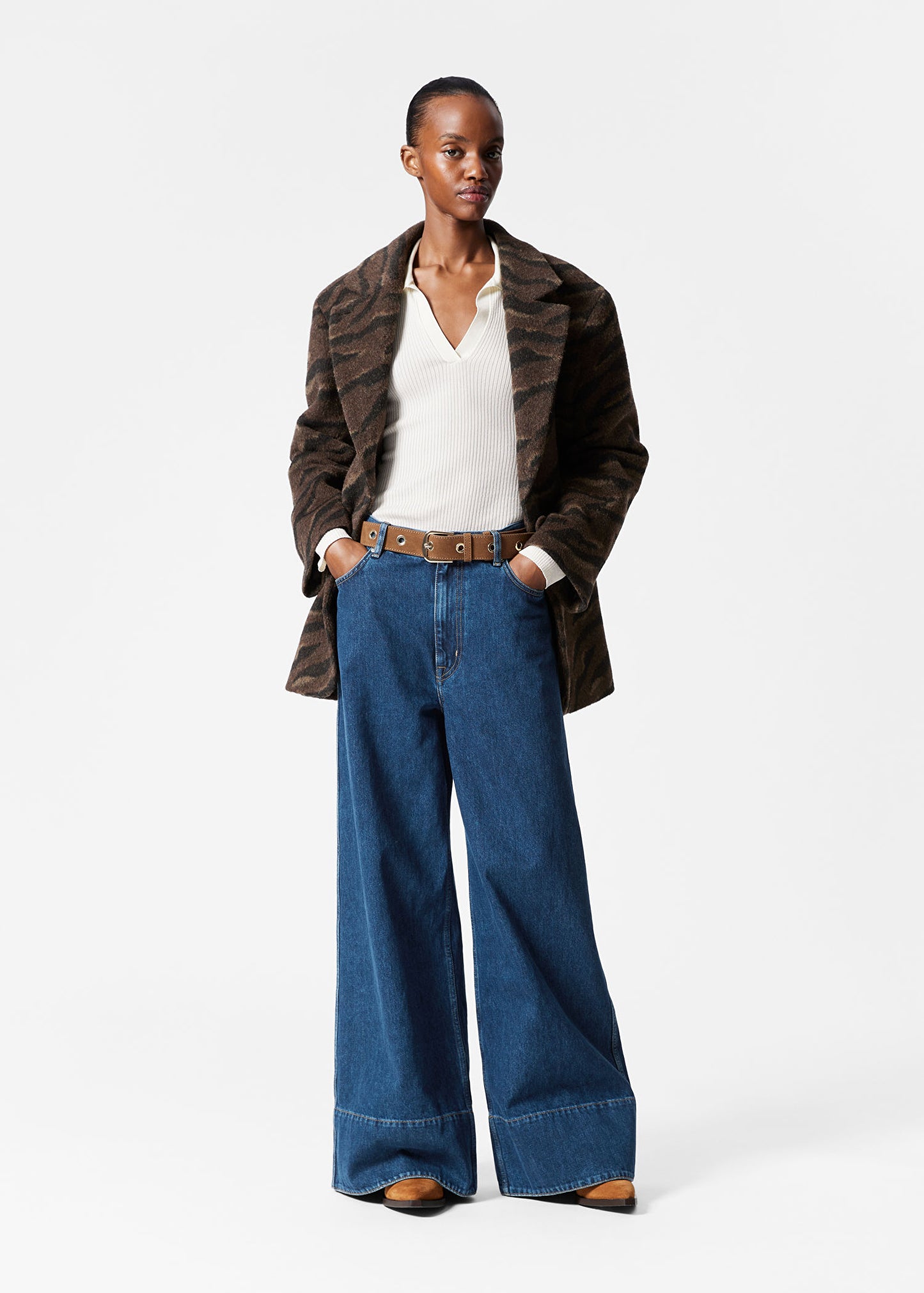 Single-Breasted Wool Blazer