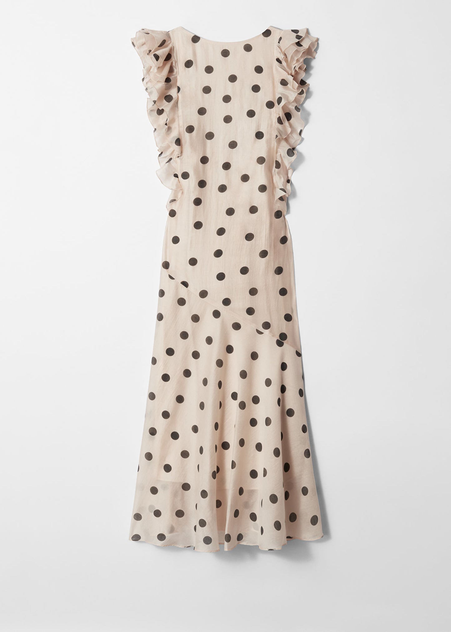 Frilled Maxi Dress