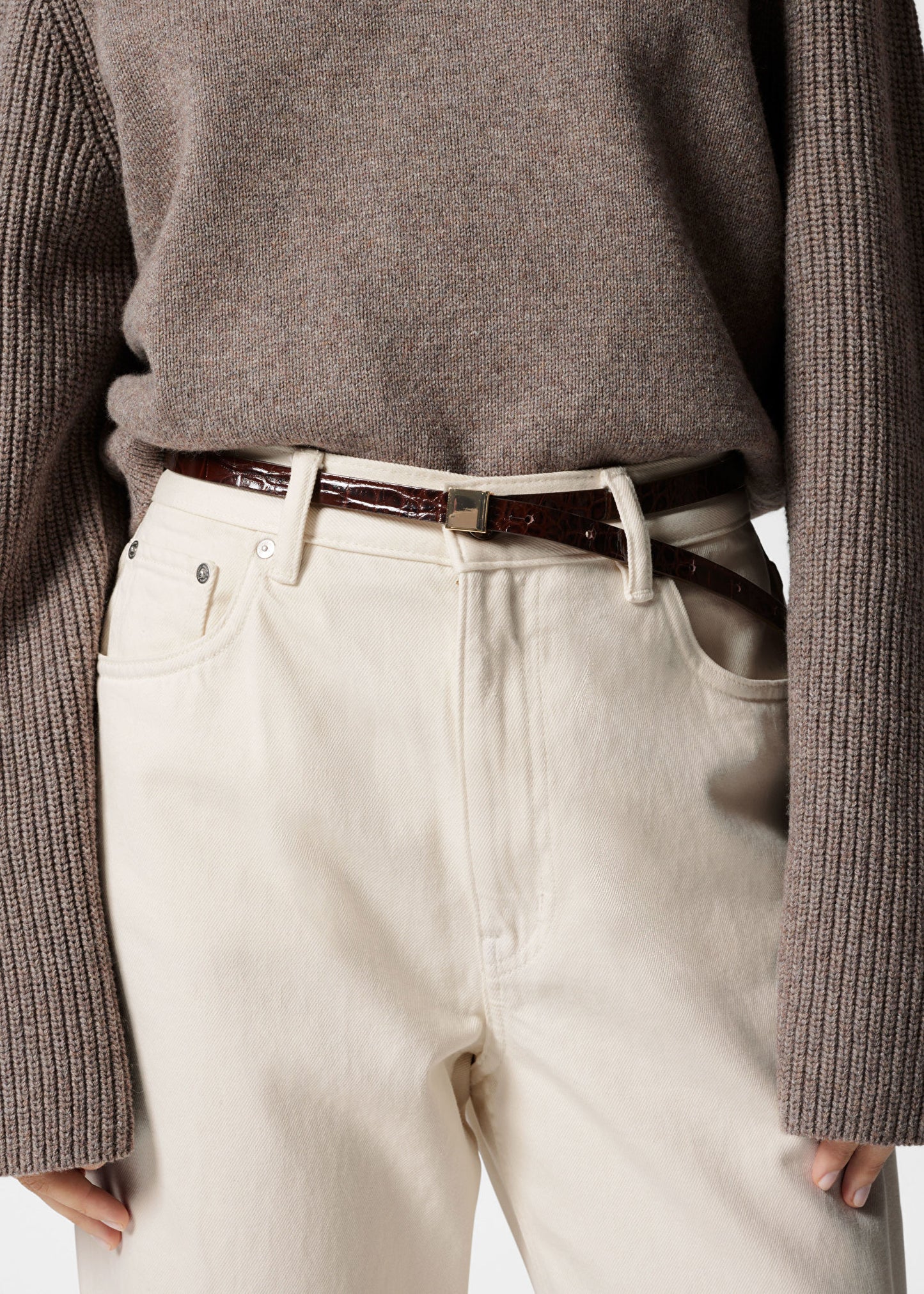 Boxy Turtleneck Jumper