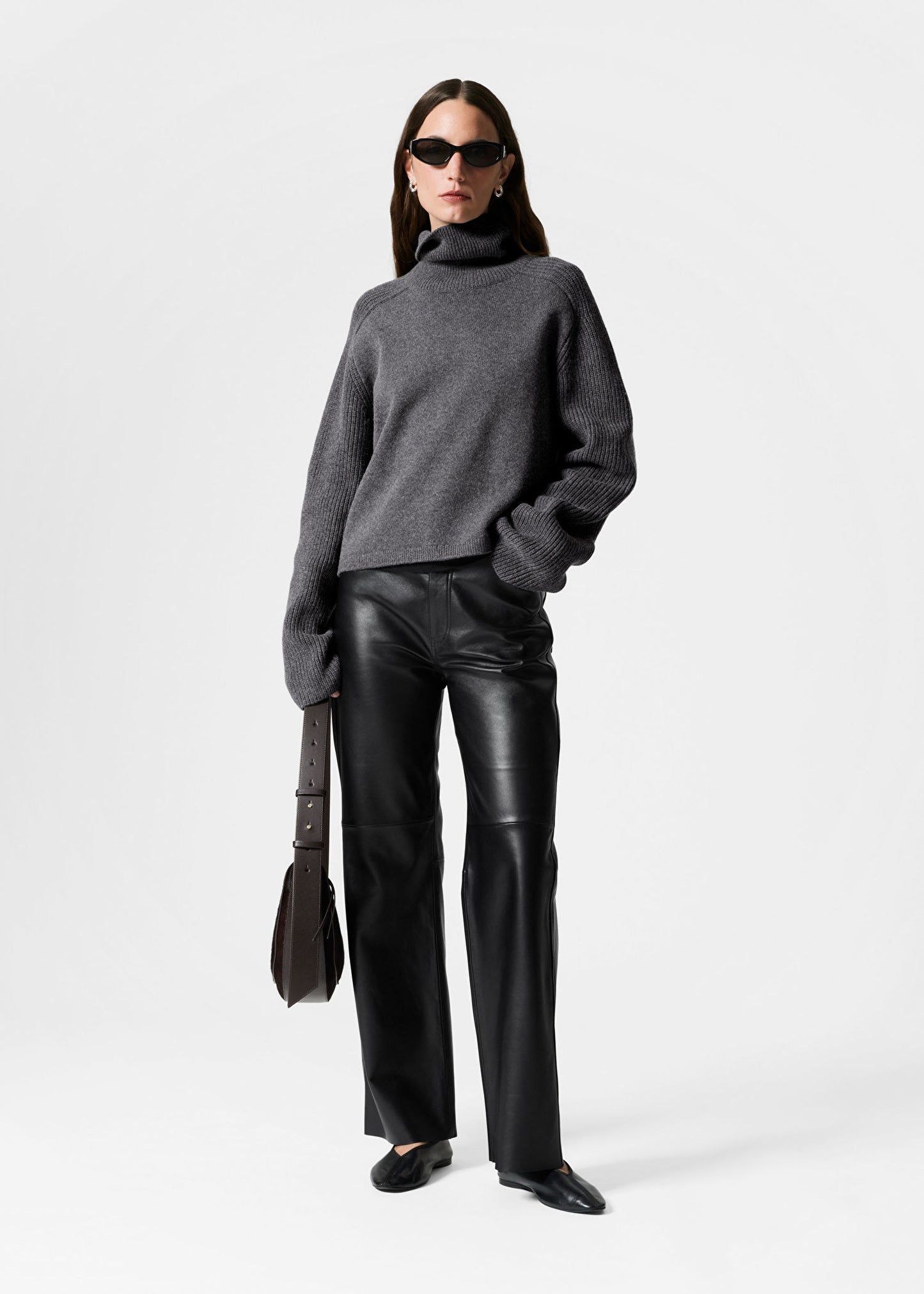 Boxy Turtleneck Jumper