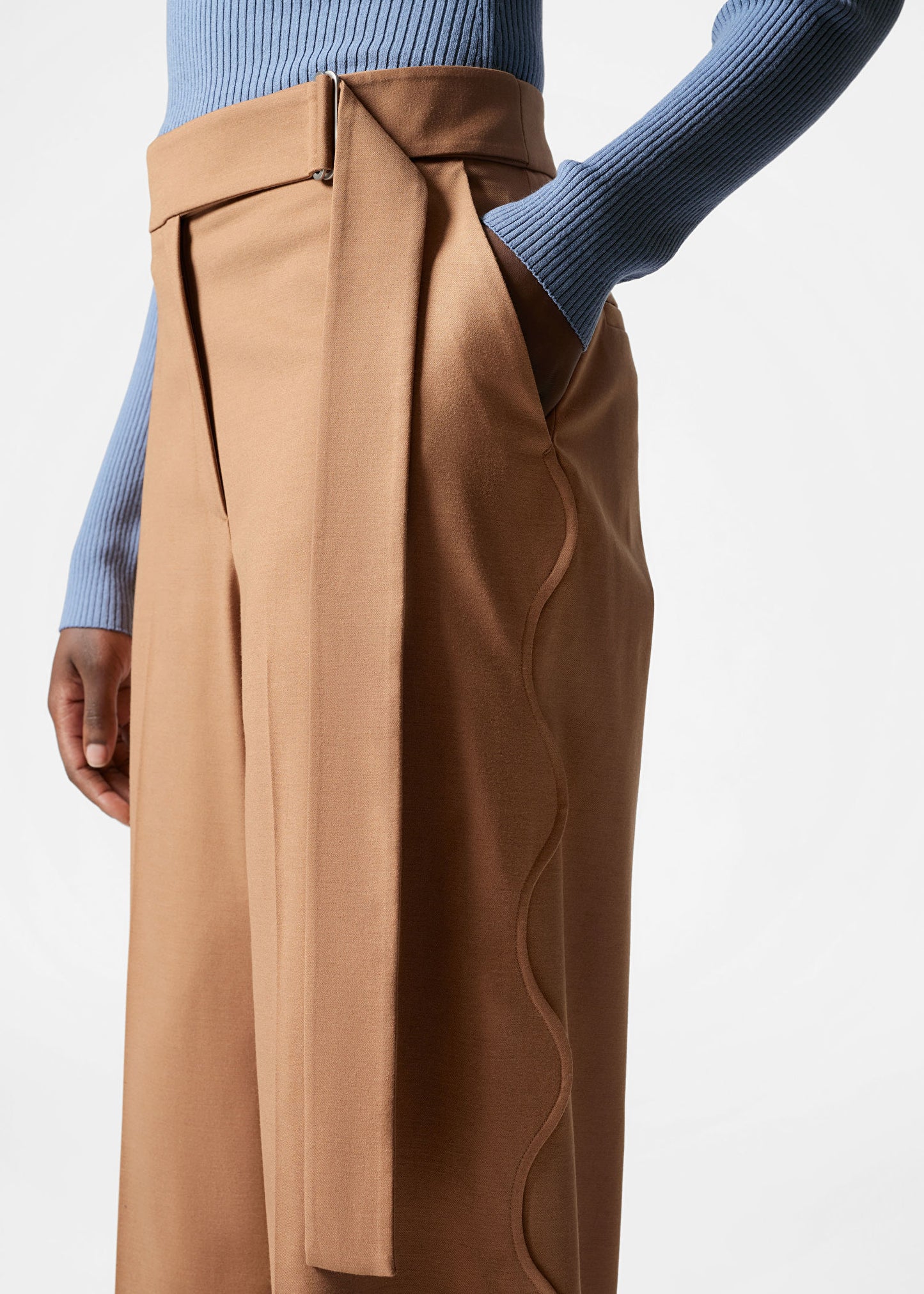 Wide Tailored Trousers
