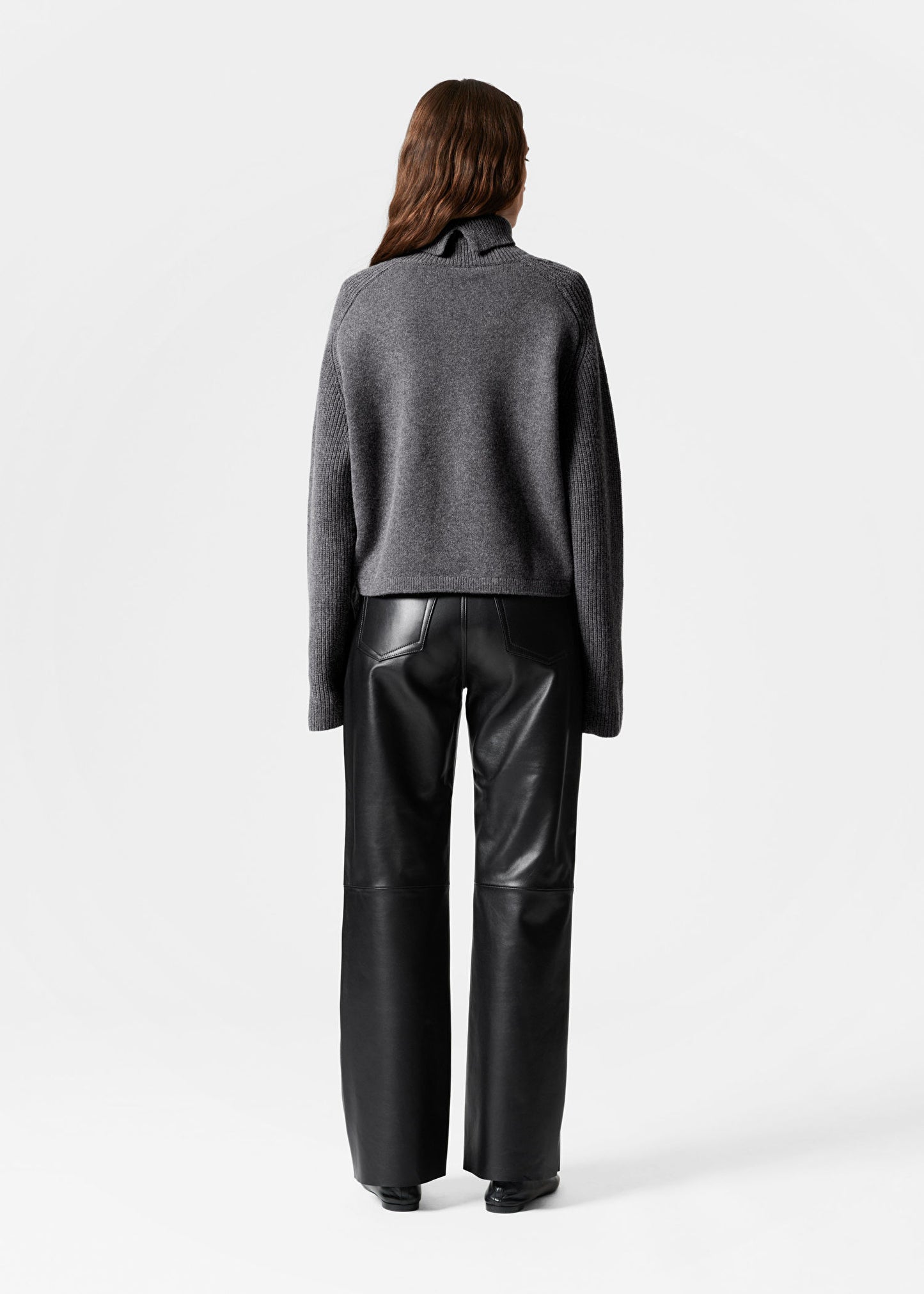 Boxy Turtleneck Jumper