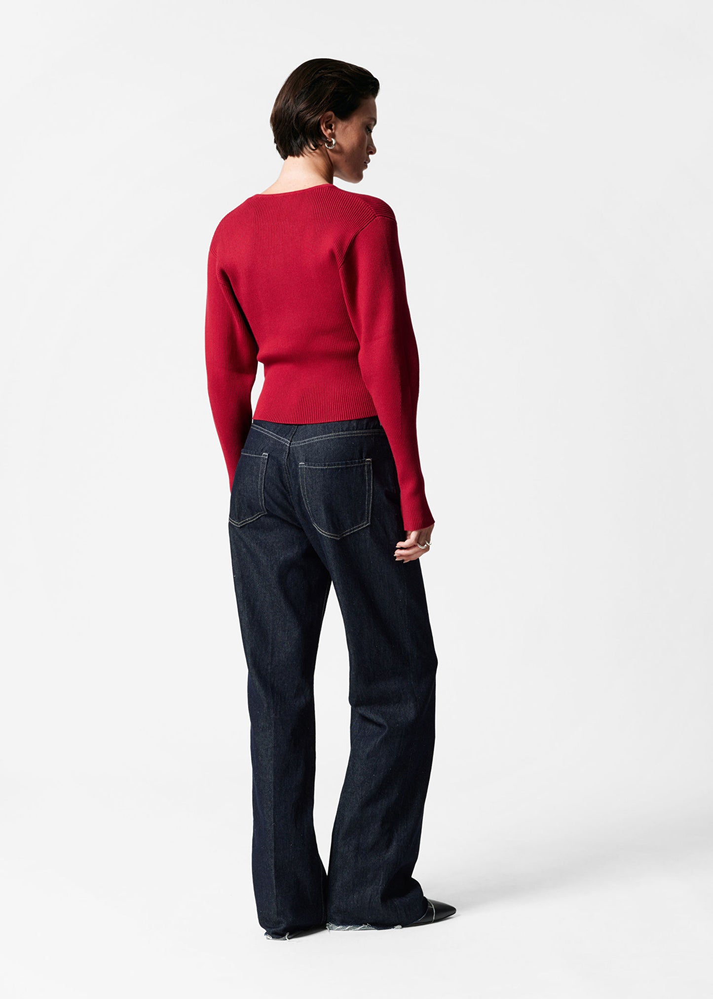 Rib-Knit Top