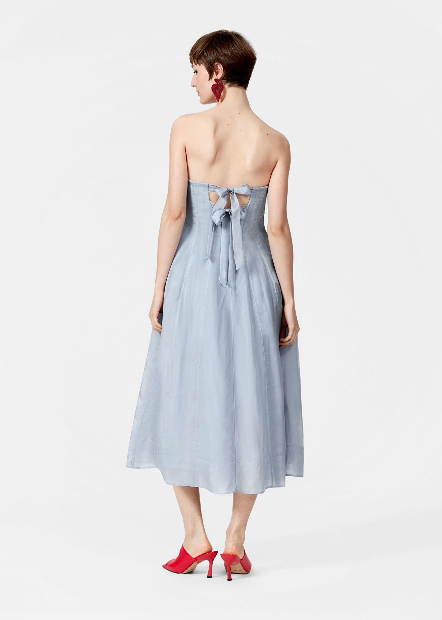 Flared Midi Dress