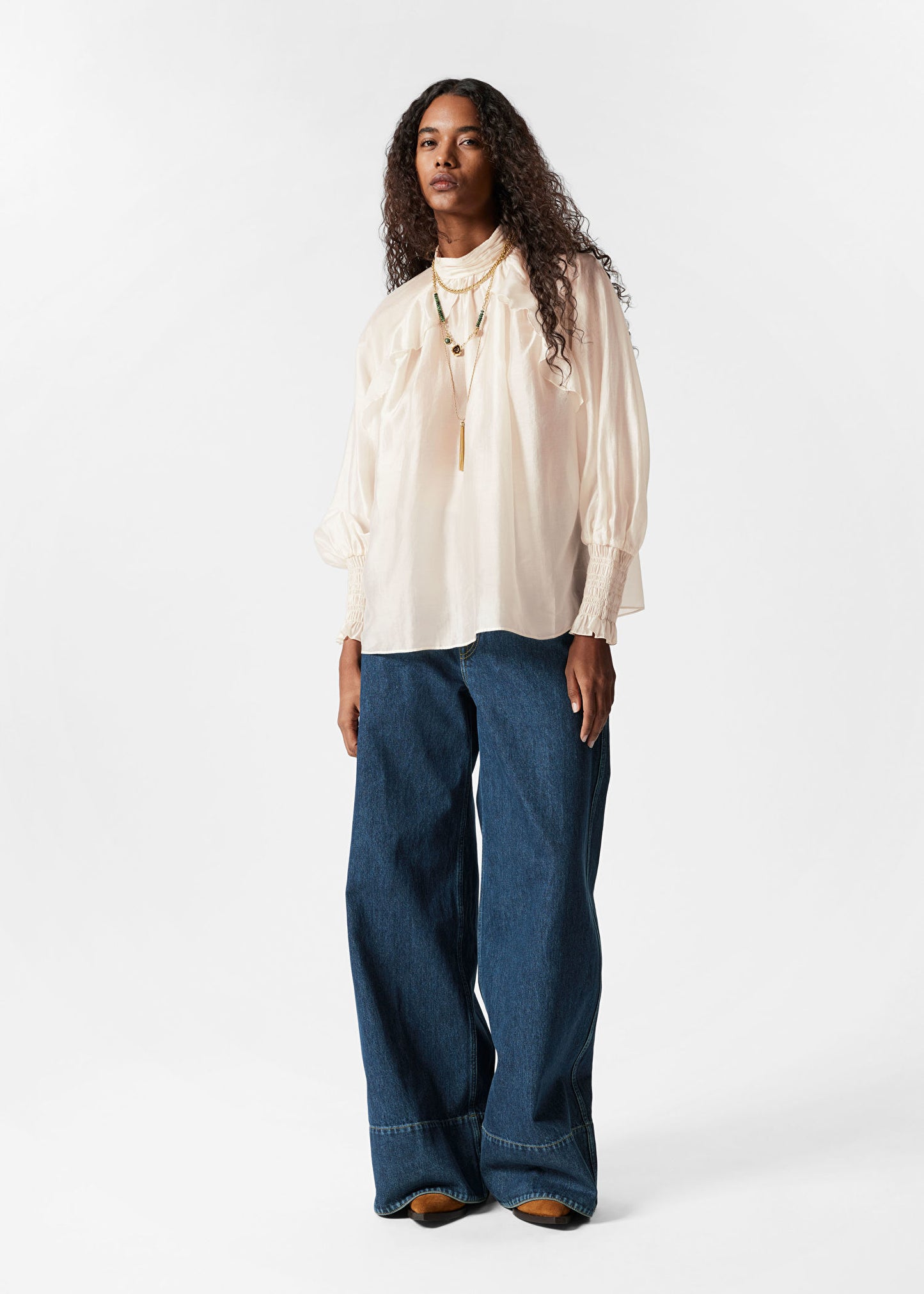 Frilled Blouse
