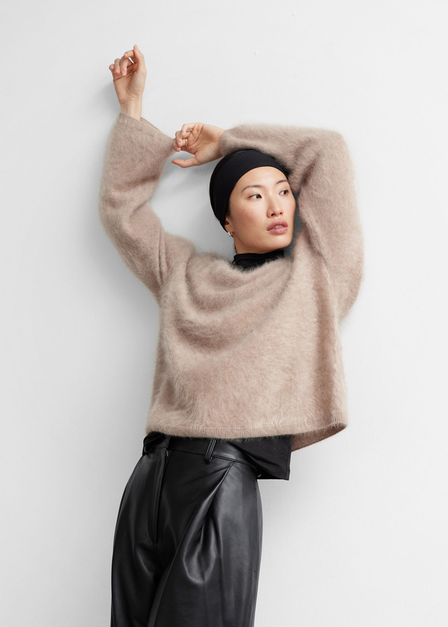Brushed-Cashmere Jumper