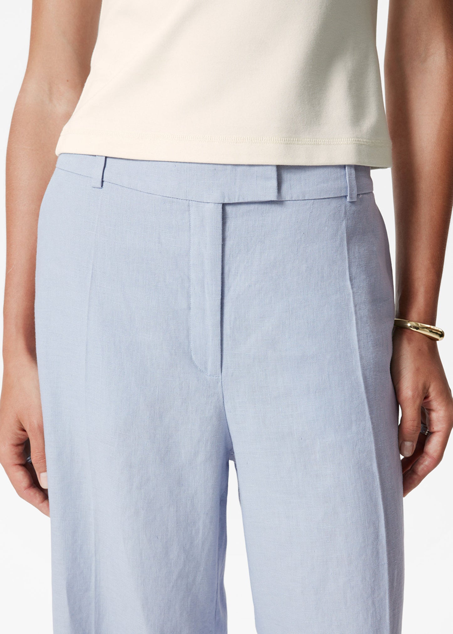 Tailored Linen Trousers
