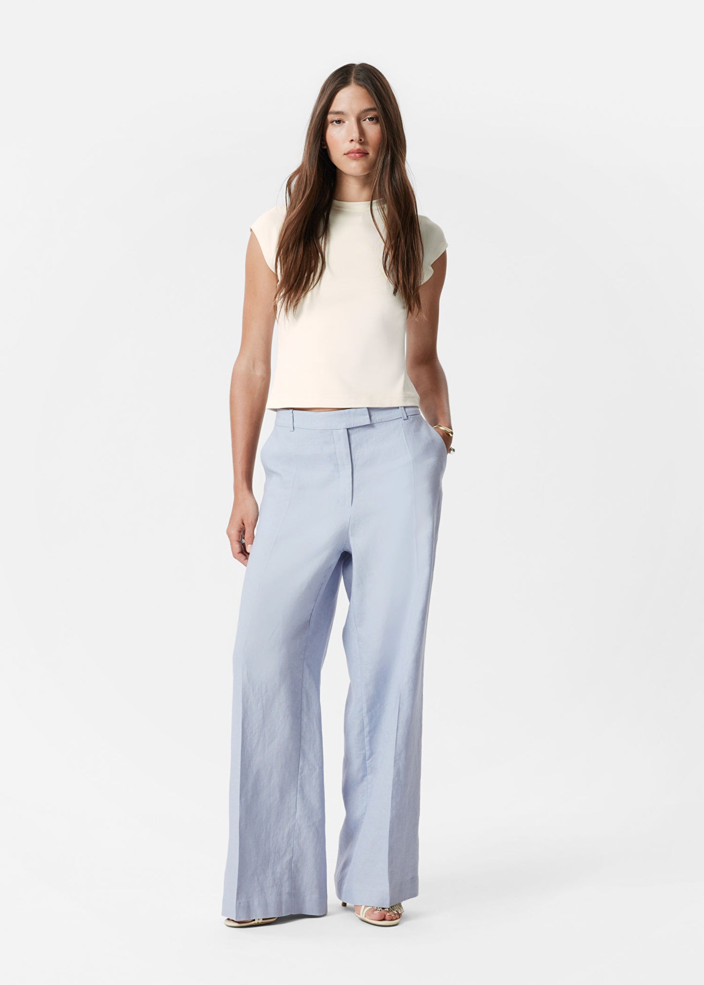 Tailored Linen Trousers