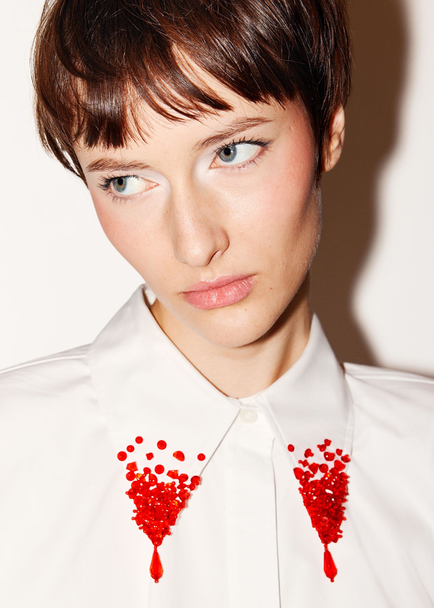 Bead-Embellished Shirt