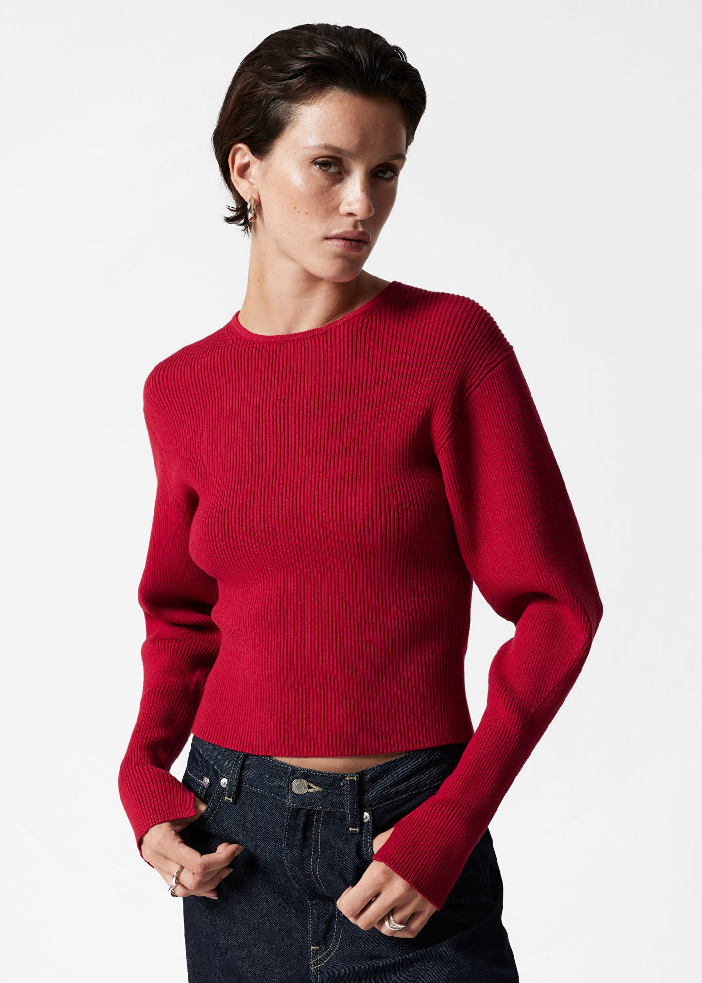 Rib-Knit Top