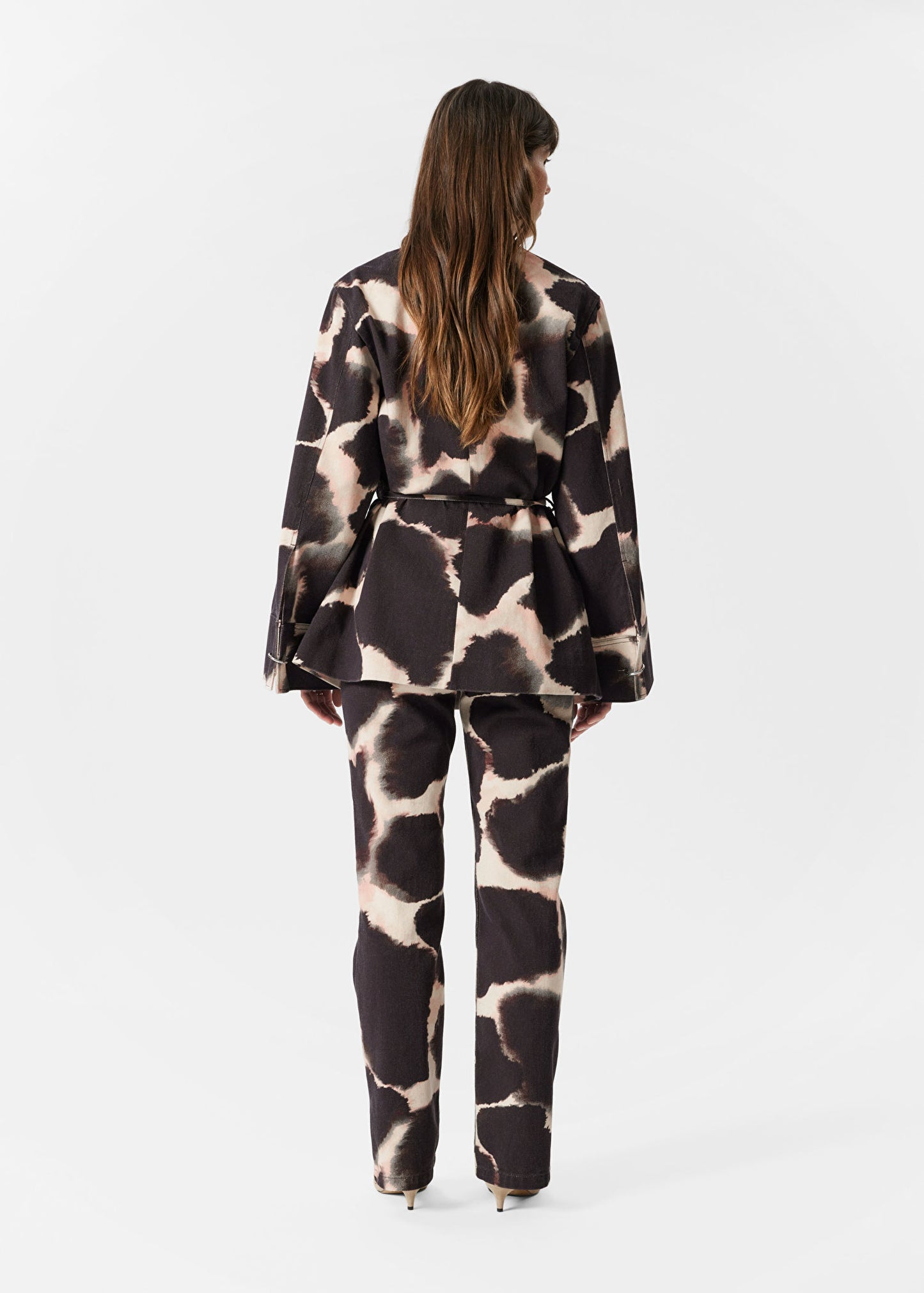 Tie-belt Kimono Jacket