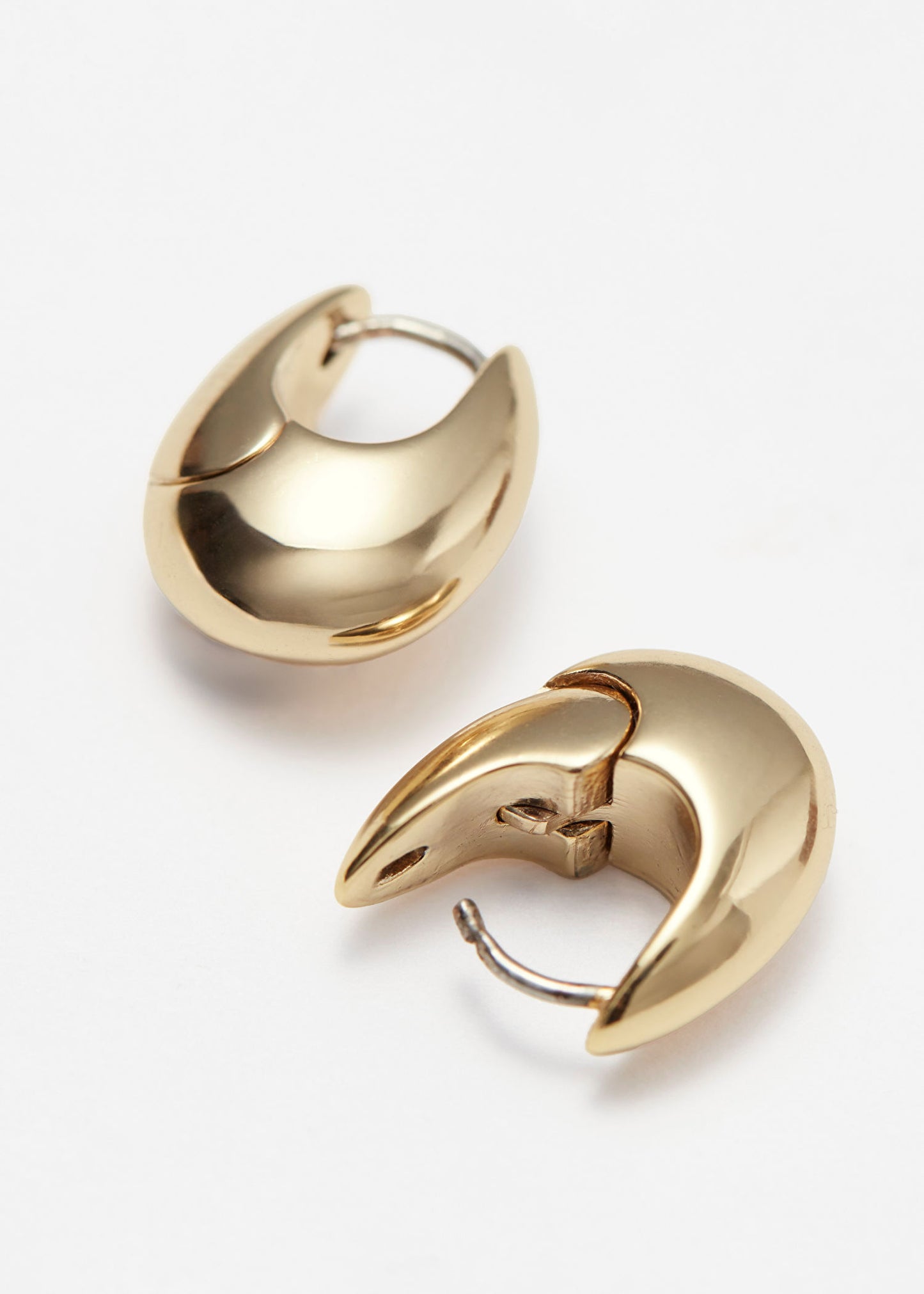 Oval Bell Hoops