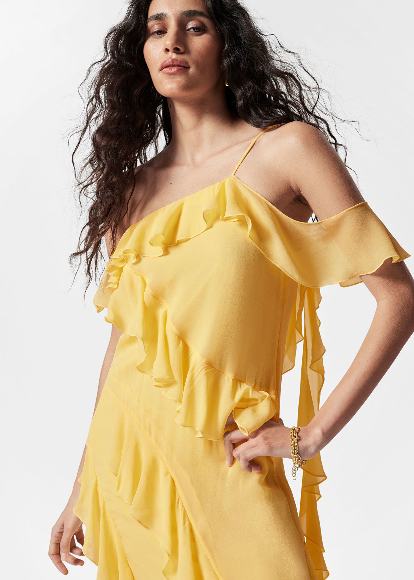 Ruffle Maxi Dress