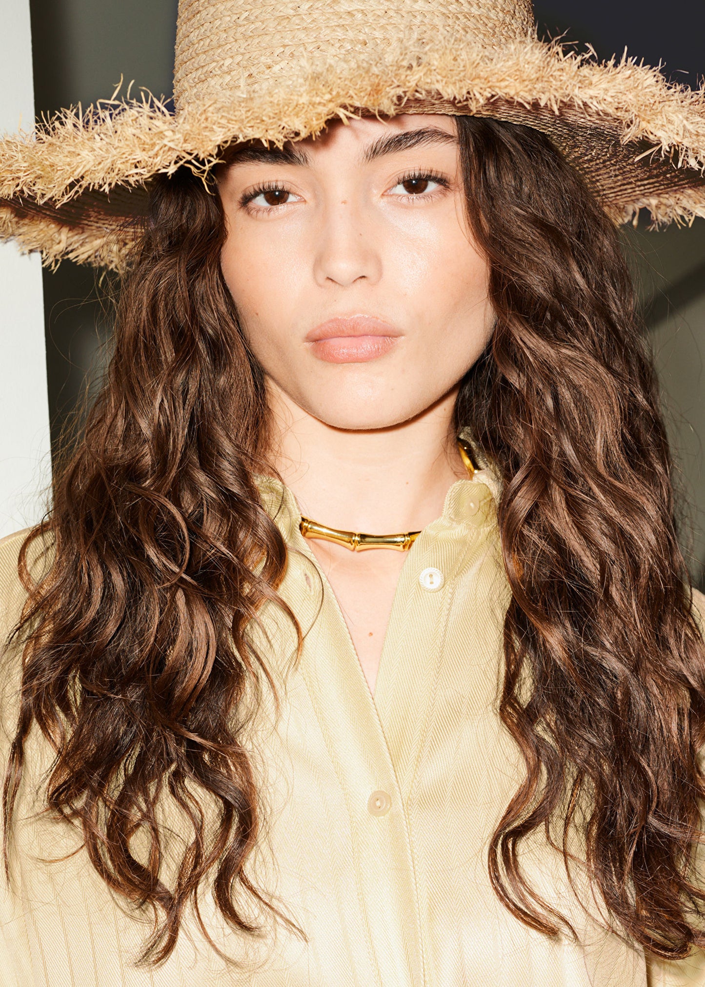 Frayed Fedora Straw Hat