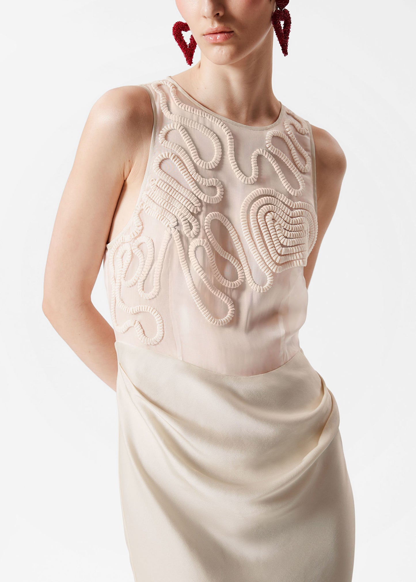 Embroidered Maxi Dress